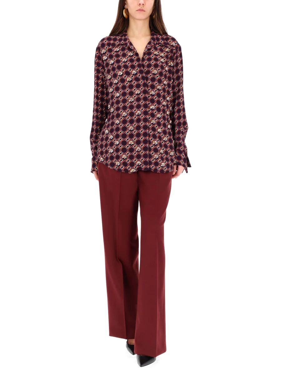 DRIES VAN NOTEN Belted Wool Trousers - Image 6