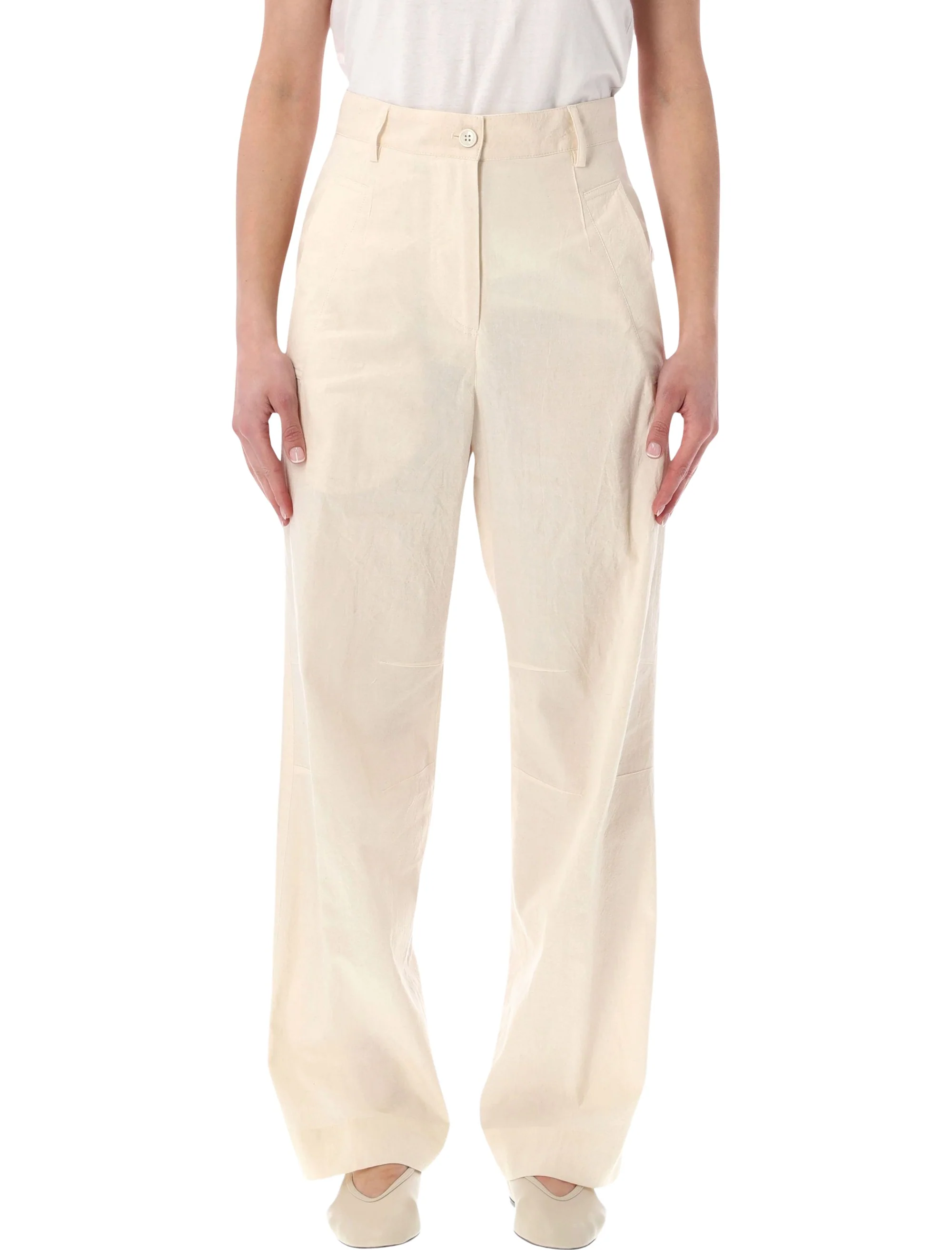 Dries Van Noten Effortless Trousers for Women - SS26 Collection