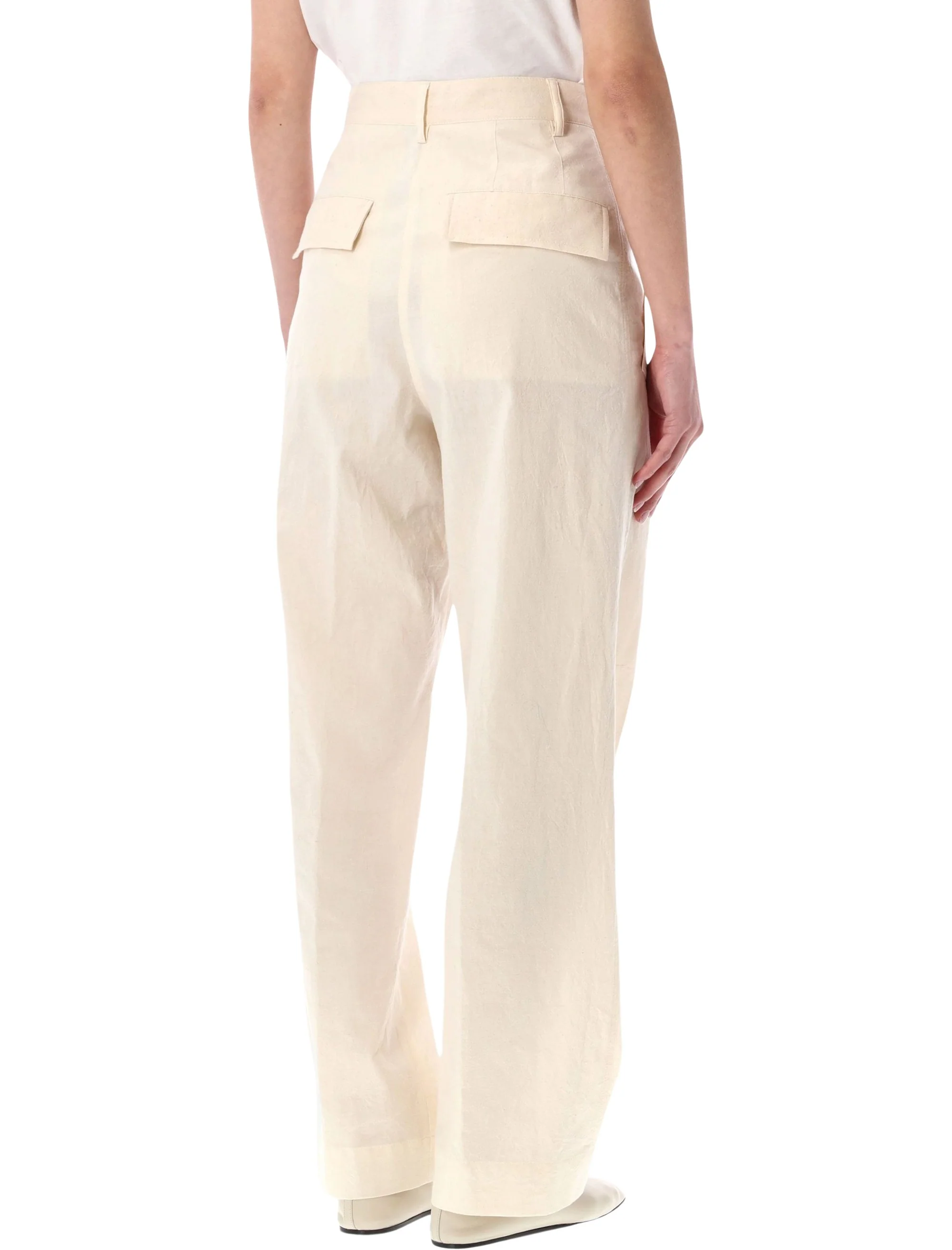 Dries Van Noten Effortless Trousers for Women - SS26 Collection - Image 2