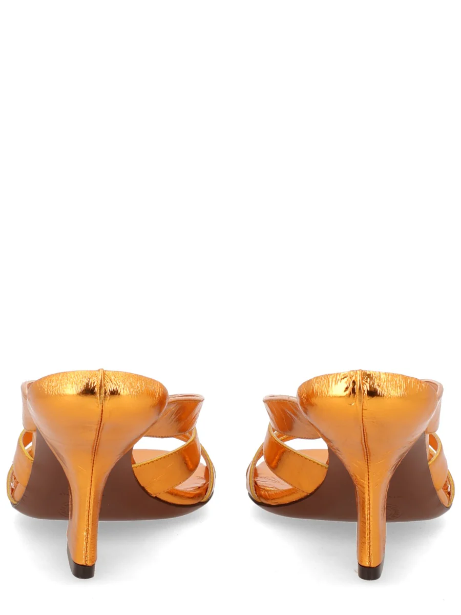 Dries Van Noten Elegant Leather Heels for Women - Image 4