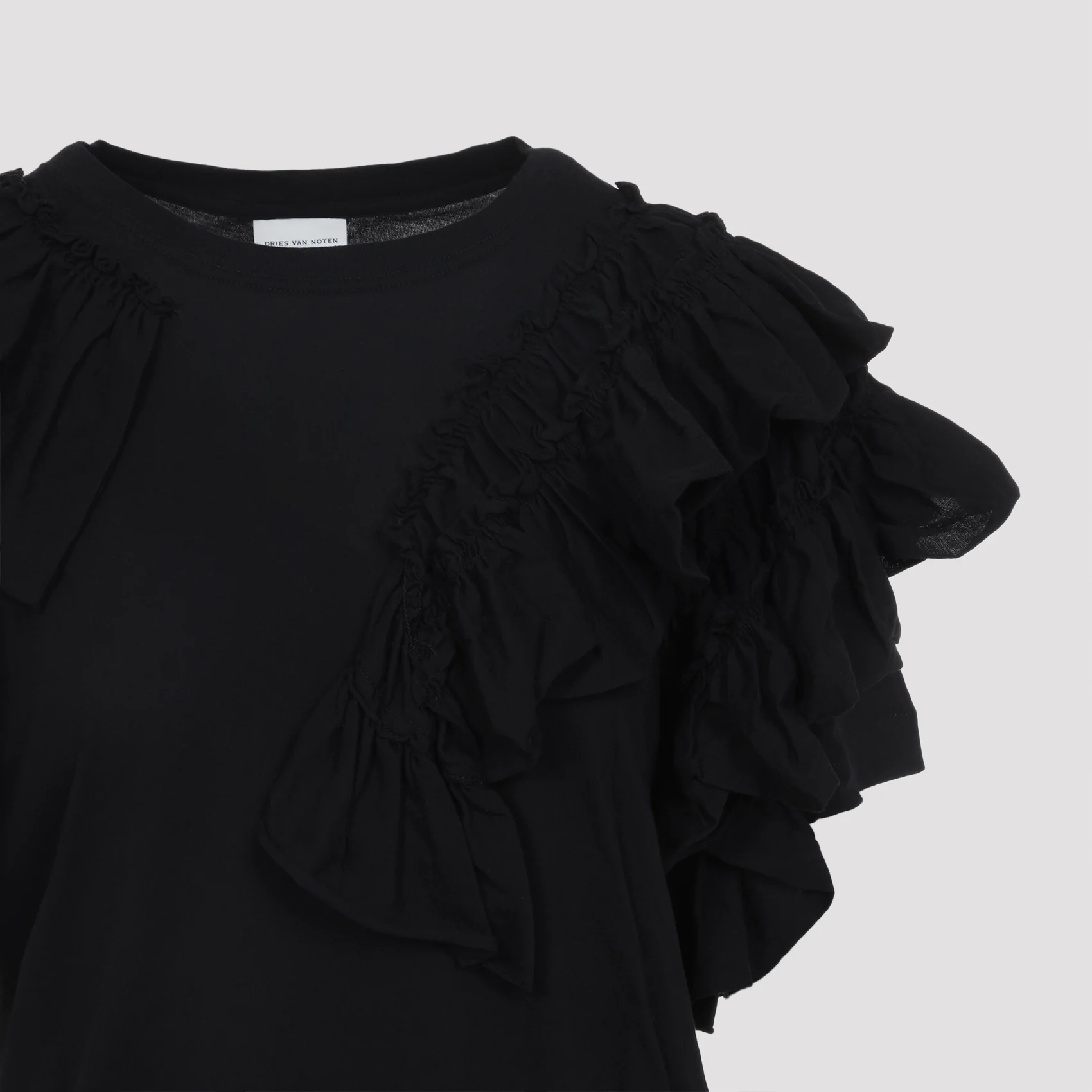 Dries Van Noten Humey Cotton T-shirt - Image 5