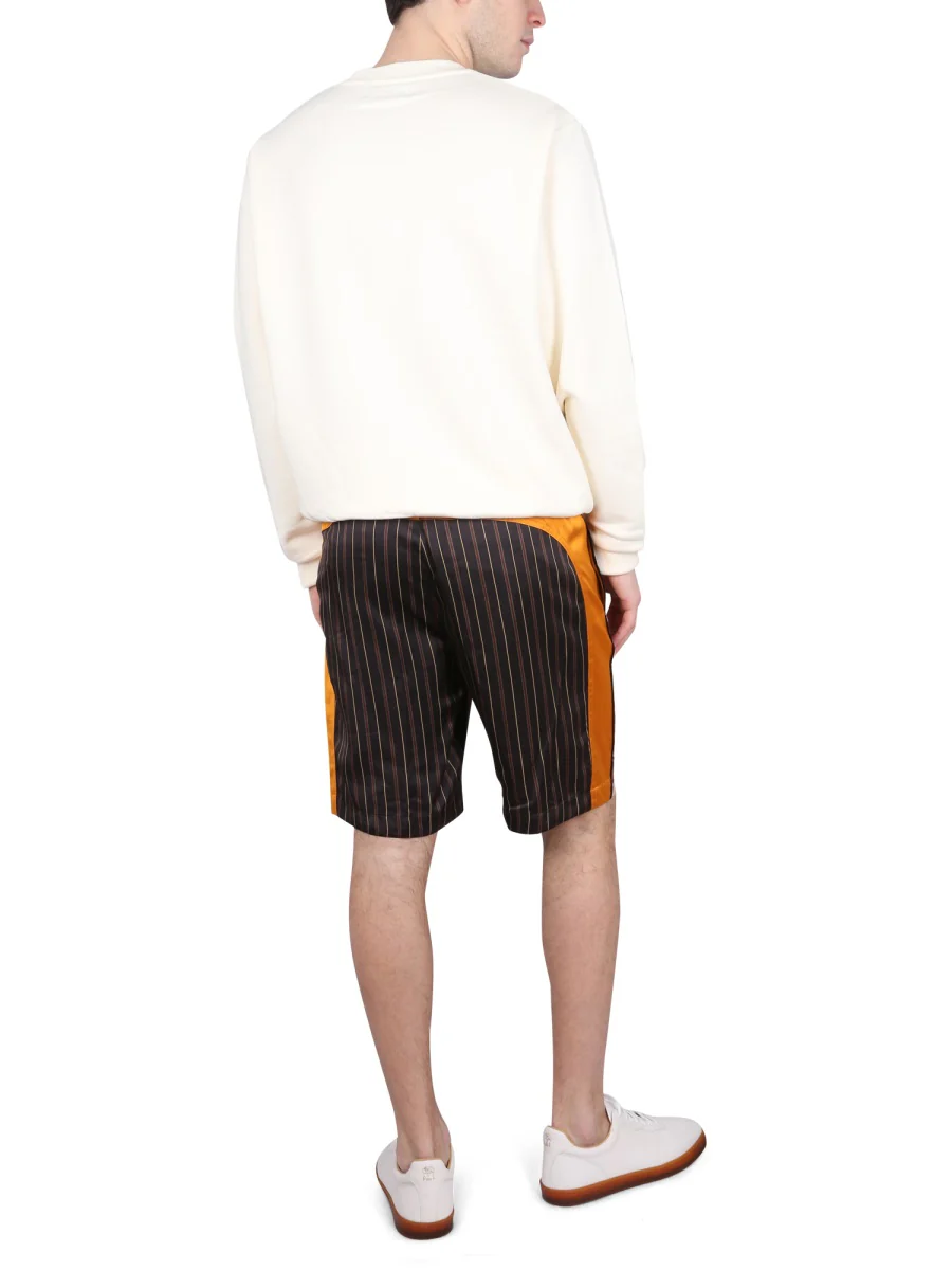 Dries Van Noten Men's Mini Bermuda Shorts with Elastic Waistband - Image 2