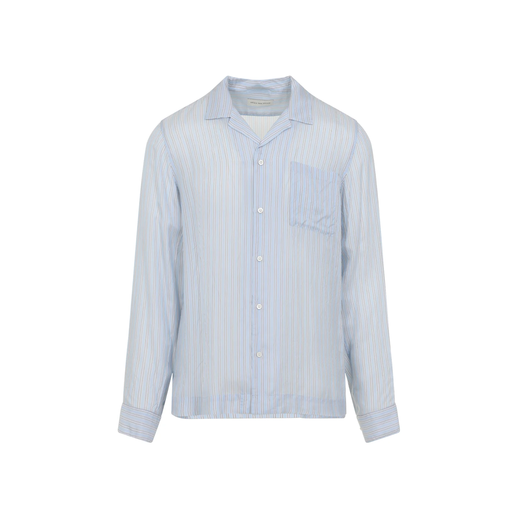 Dries Van Noten Overdyed Cupro Shirt - Image 6