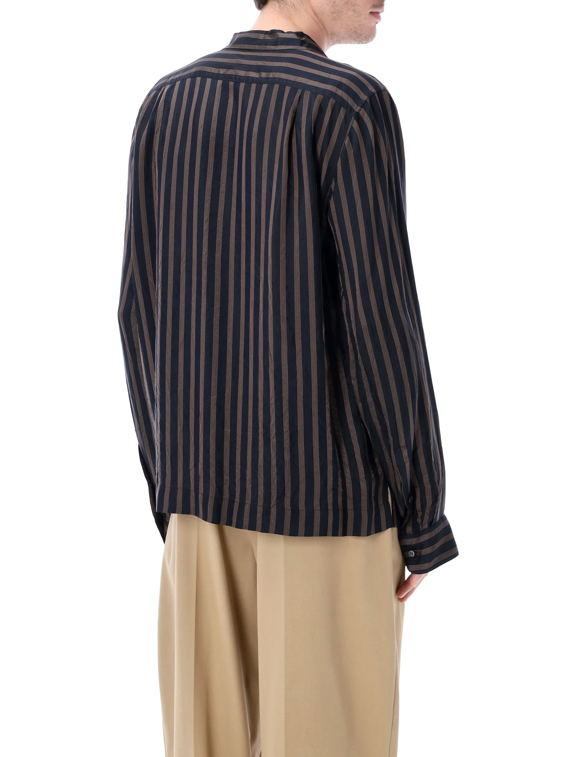 Dries Van Noten OVERSIZED STRIPED LONG SLEEVE SHIRT - Image 2