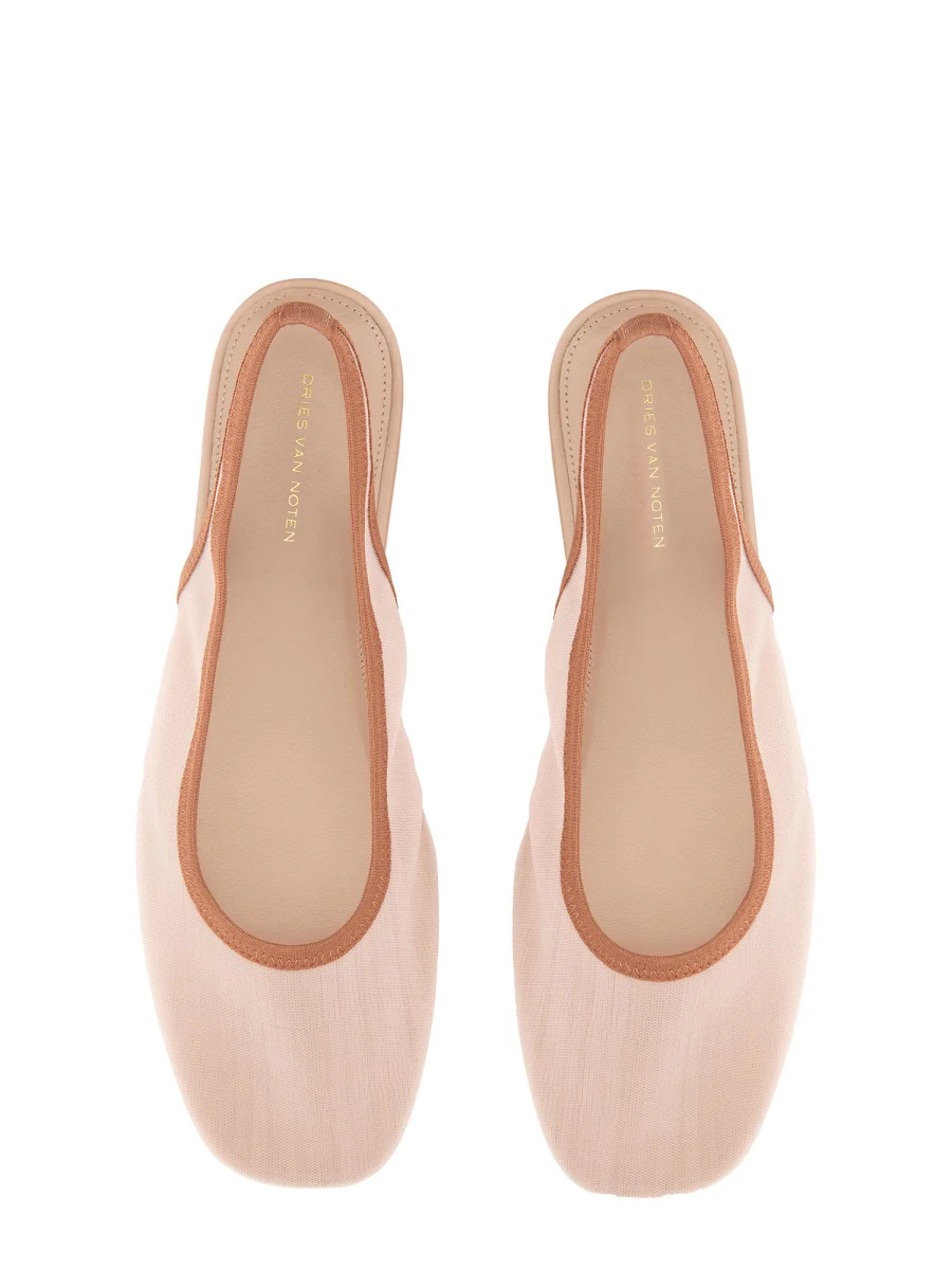 DRIES VAN NOTEN Women Mesh Slip-On Shoes - Image 5