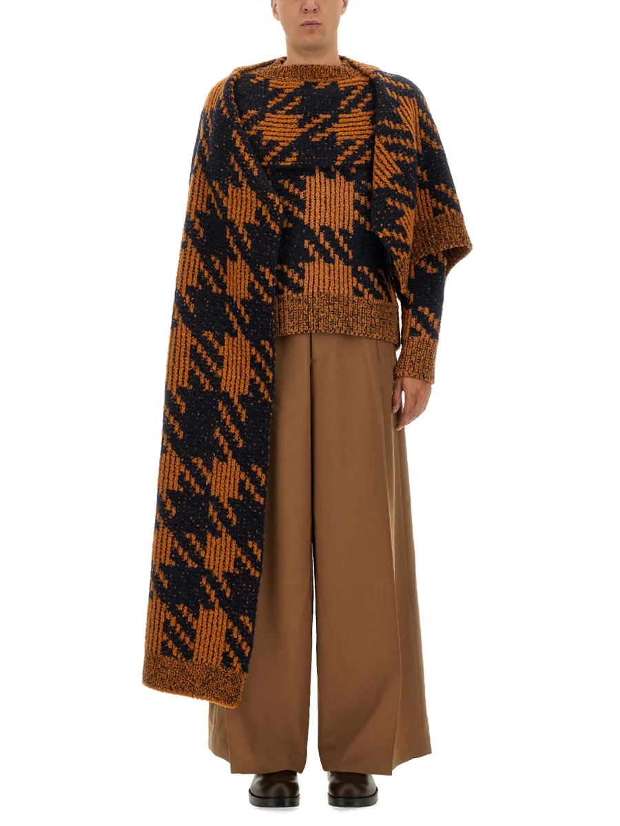 DRIES VAN NOTEN Wool Scarf - Image 4