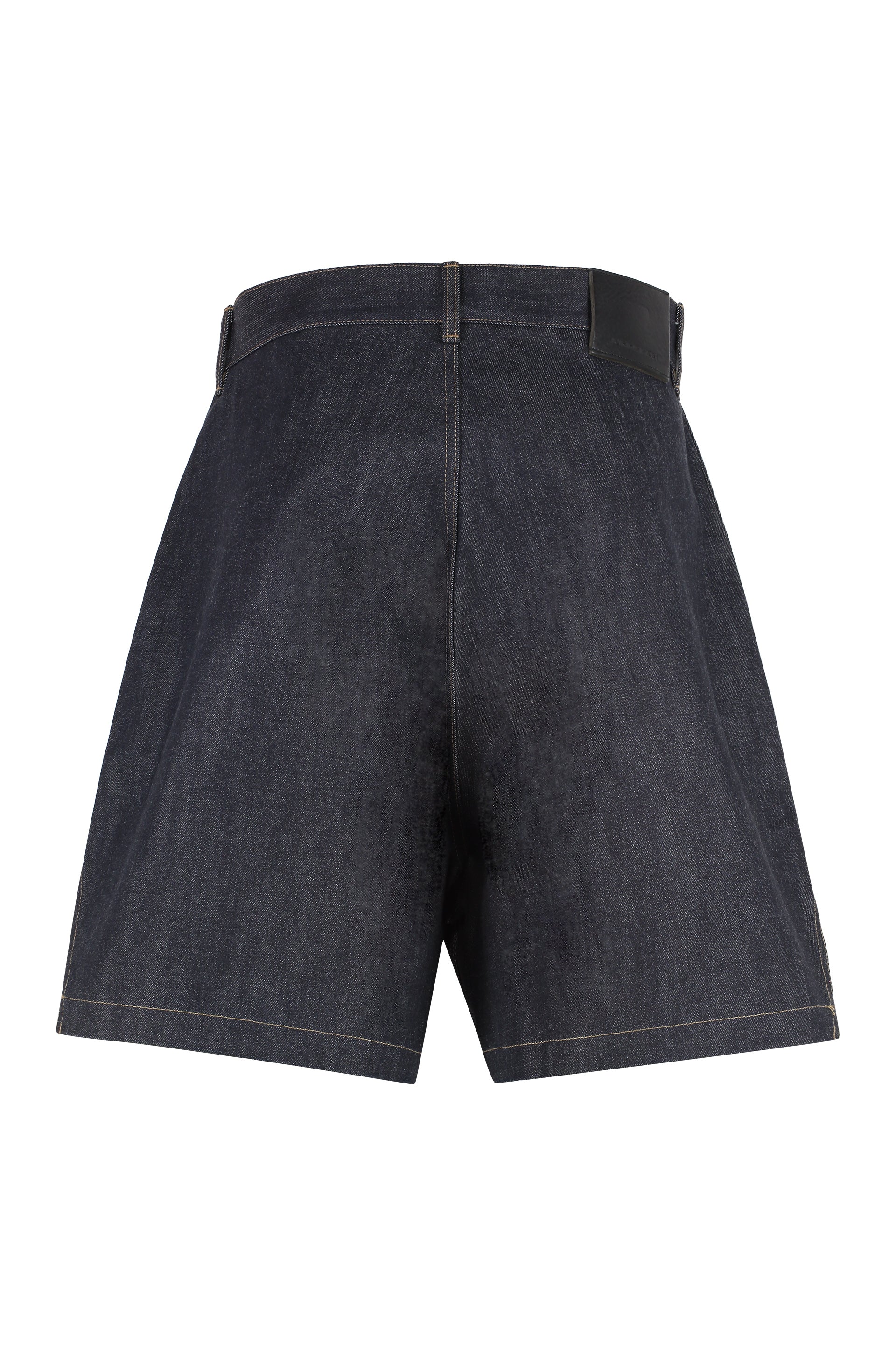 Drkshdw By Rick Owens DRKSHDW Denim Bermuda Shorts - Image 4