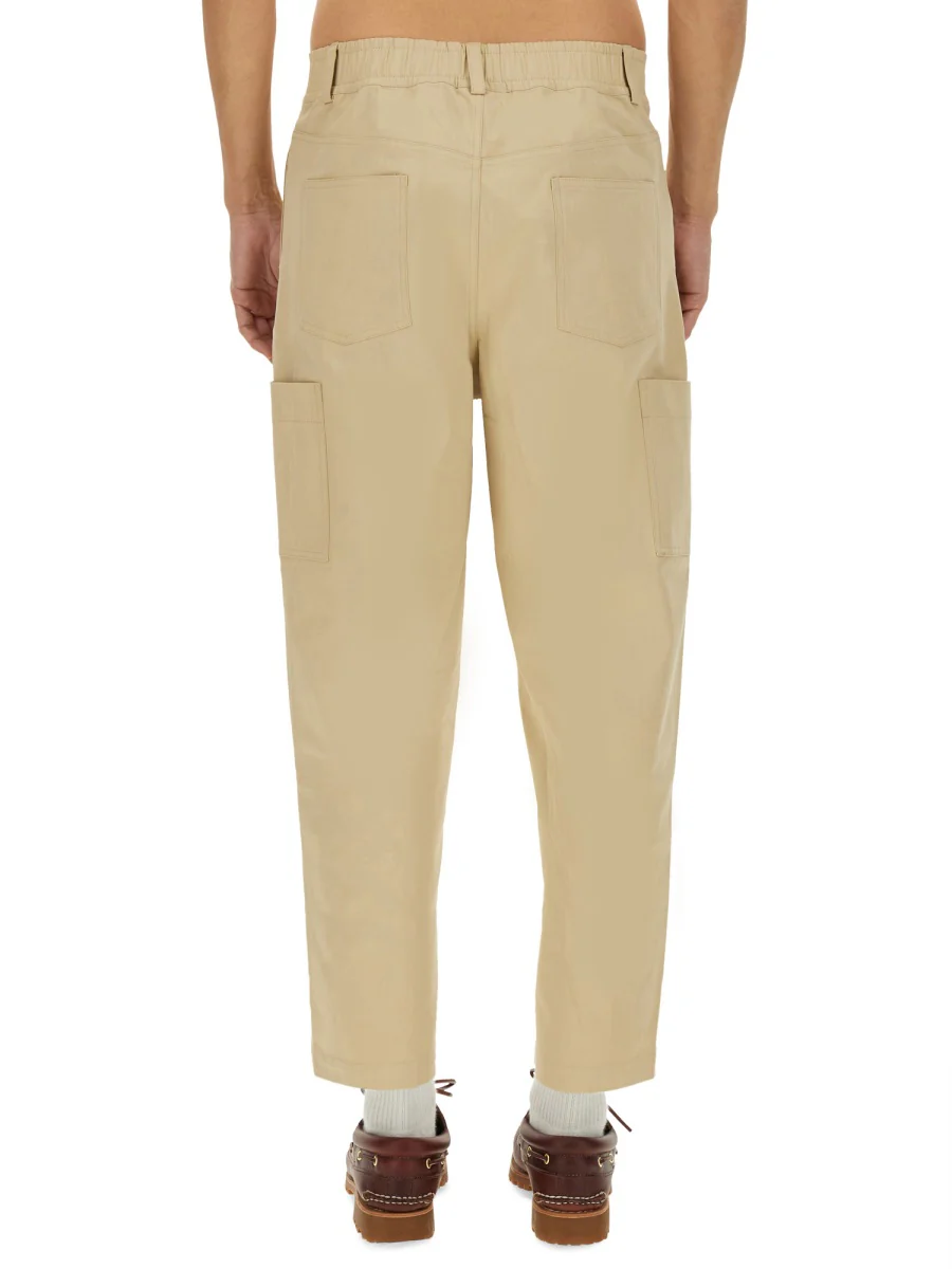DRÔLE DE MONSIEUR Linen Cropped Pants - Image 7