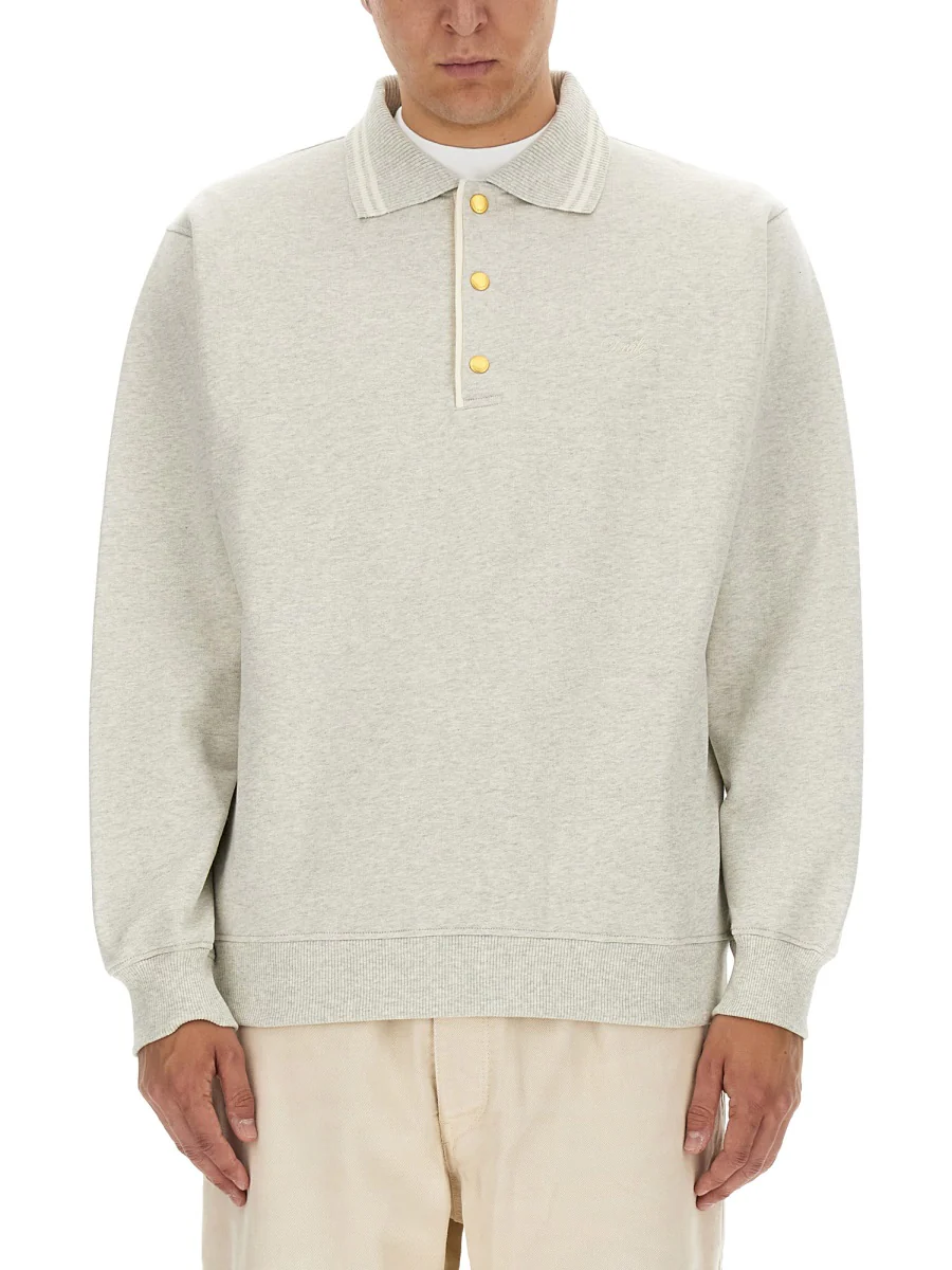Drôle De Monsieur Men's Classic Polo Sweatshirt - Size L - Image 7