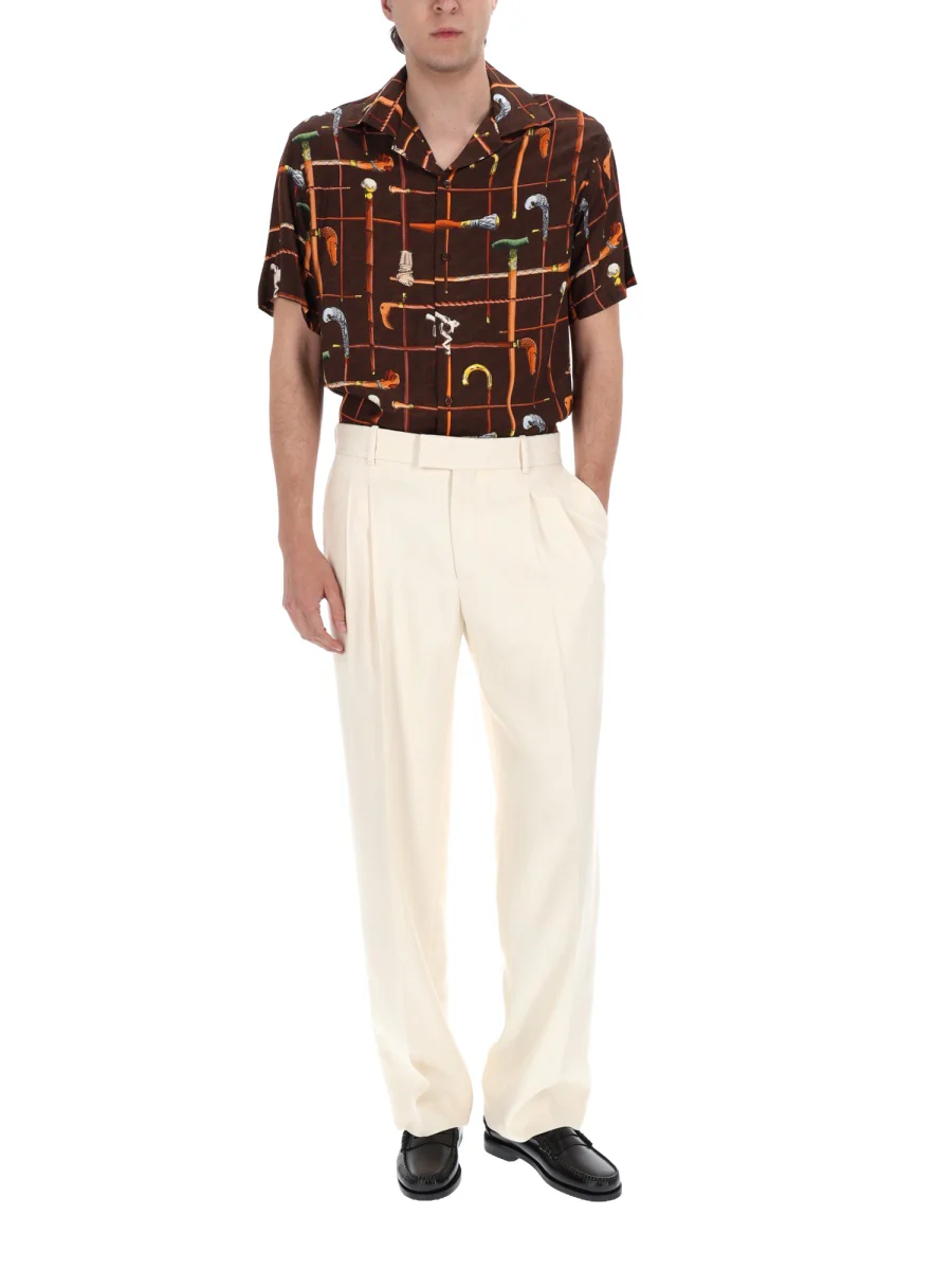 Drôle De Monsieur Men's Shirt with Print - Size L - Image 2