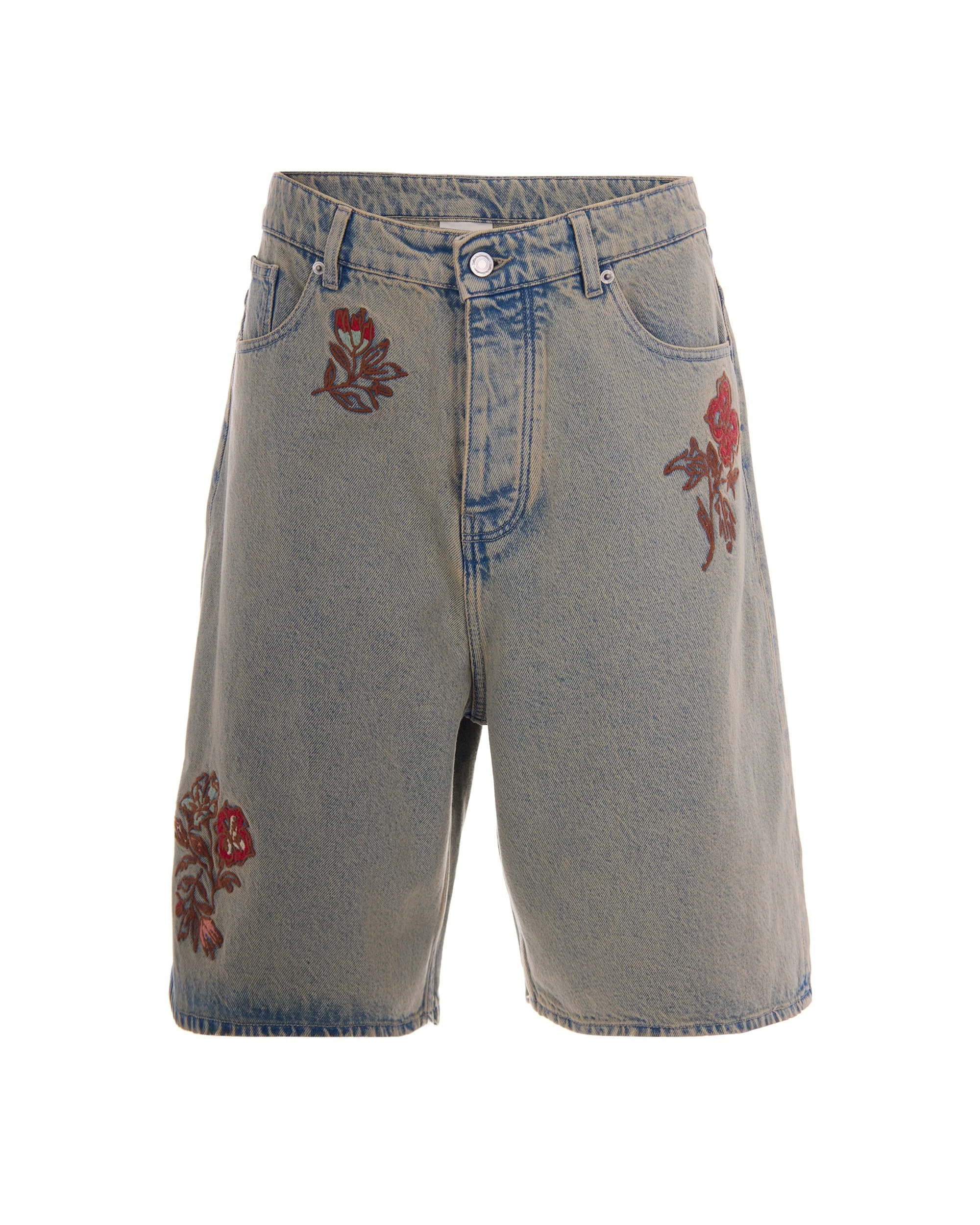 Drole De Monsieur Sleek Cotton Shorts for Men