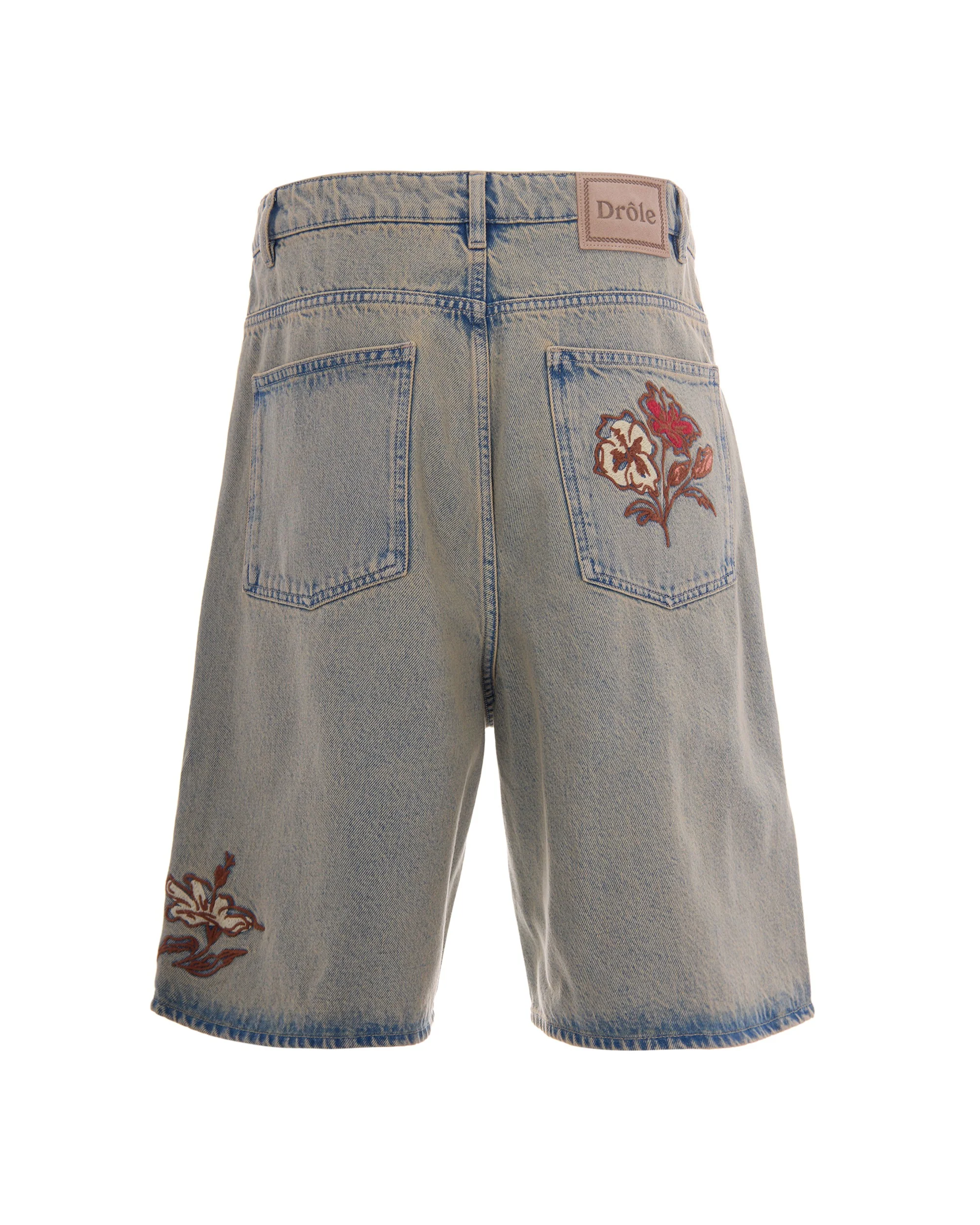 Drole De Monsieur Sleek Cotton Shorts for Men - Image 2
