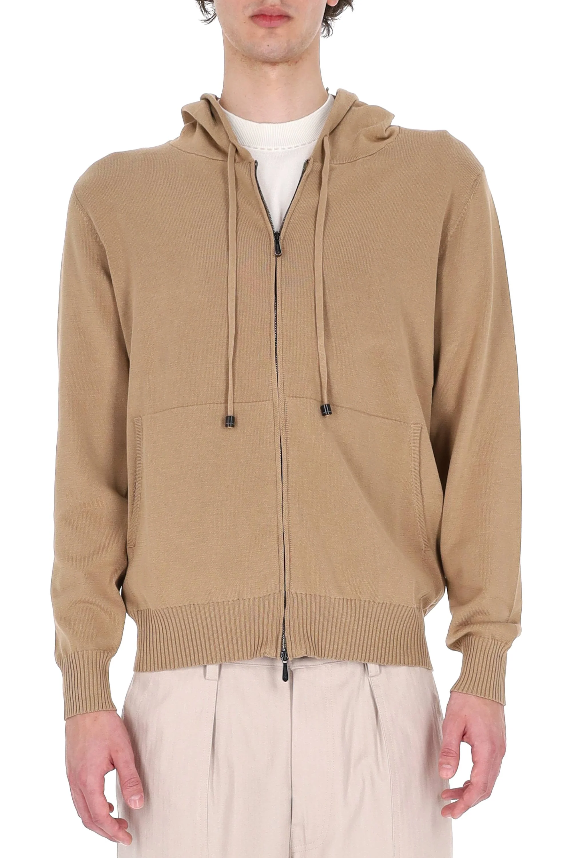 Drumohr Classic Cashmere Sweater for Men - Size Medium - Image 6
