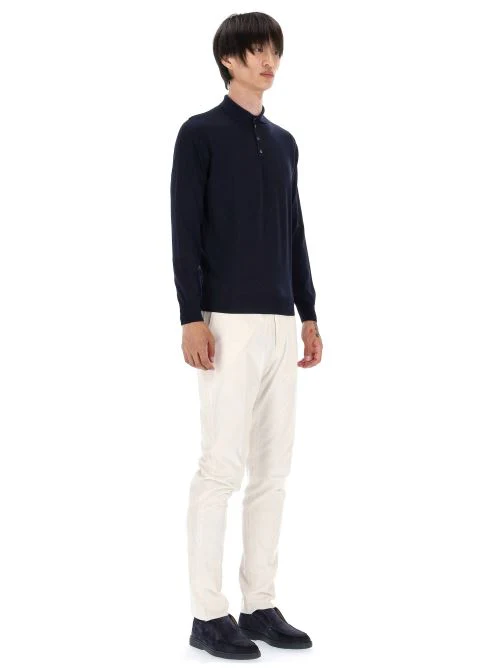 Drumohr Classic Crewneck Knit Sweater for Men - Image 2