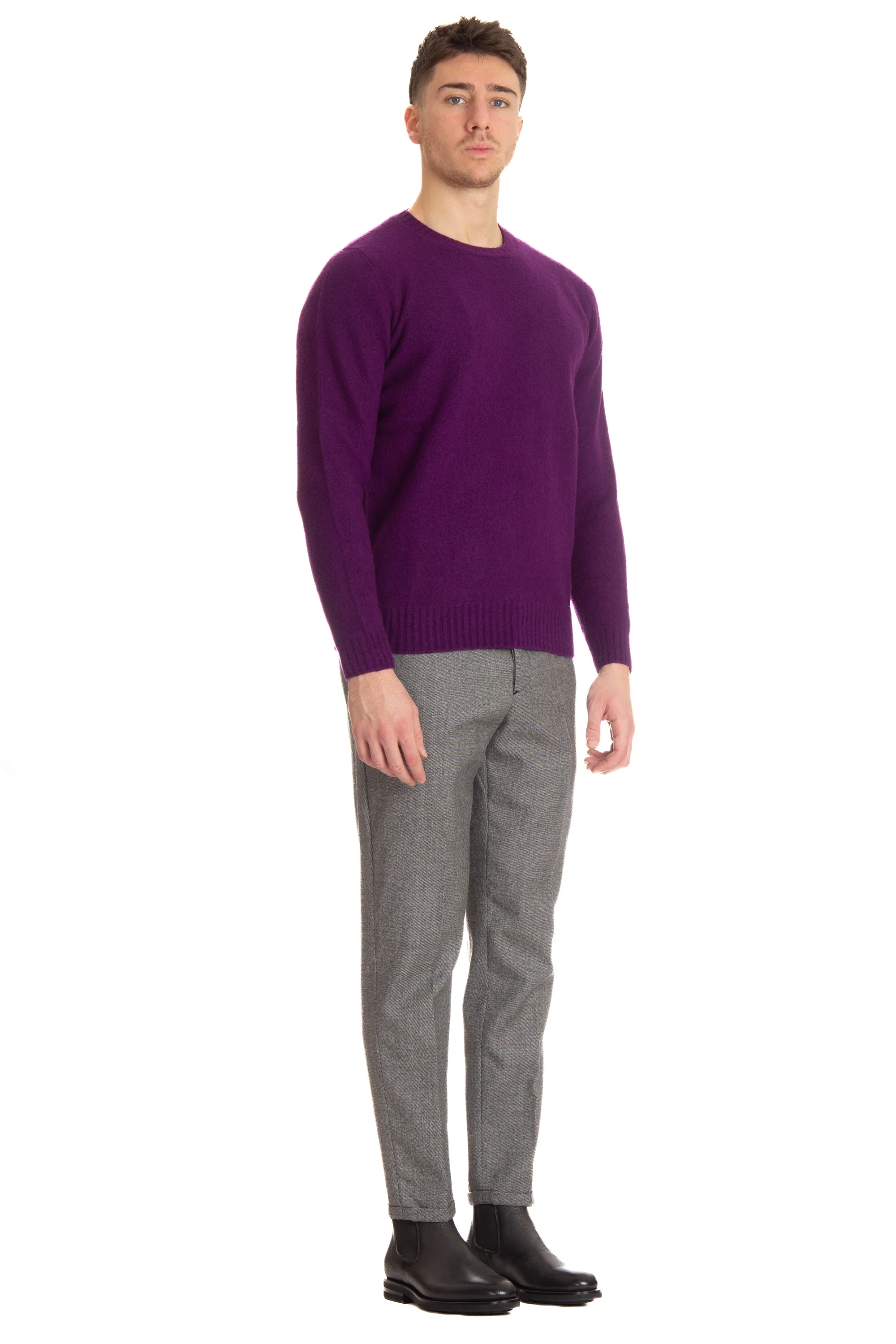 Drumohr Classic Knit Sweater for Men - Fall/Winter 2023 - Image 2