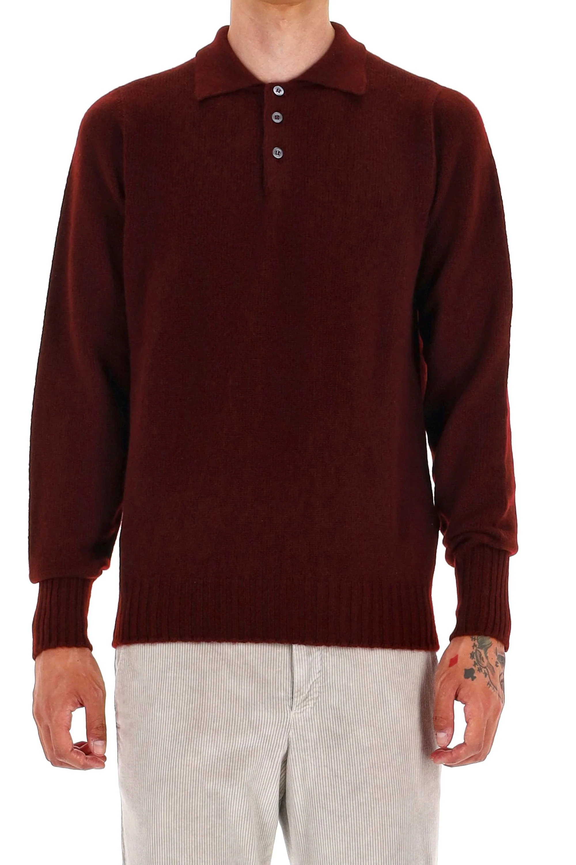 Drumohr Classic Knitted Sweater for Men - FW25 Collection