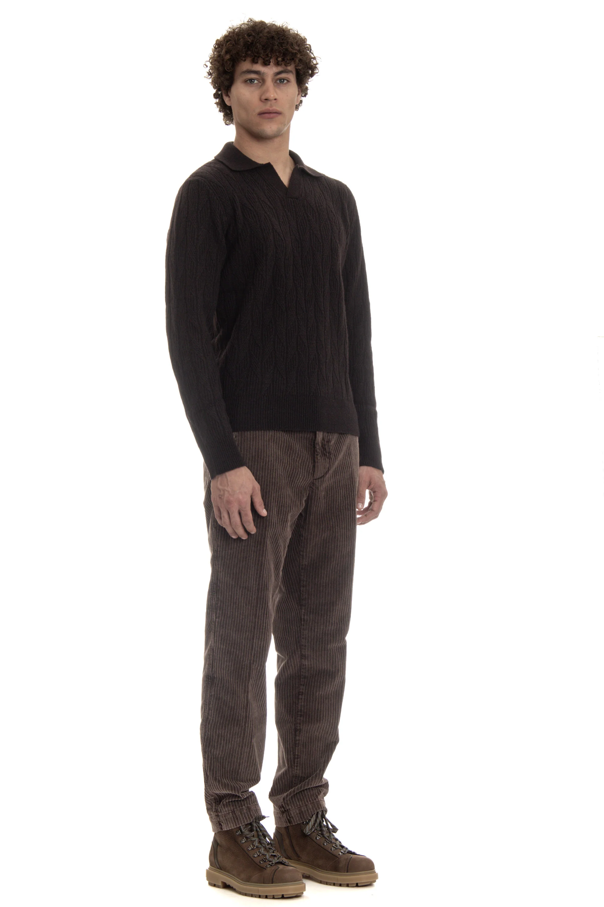 Drumohr Classic Mini Crewneck Sweater for Men - Image 2