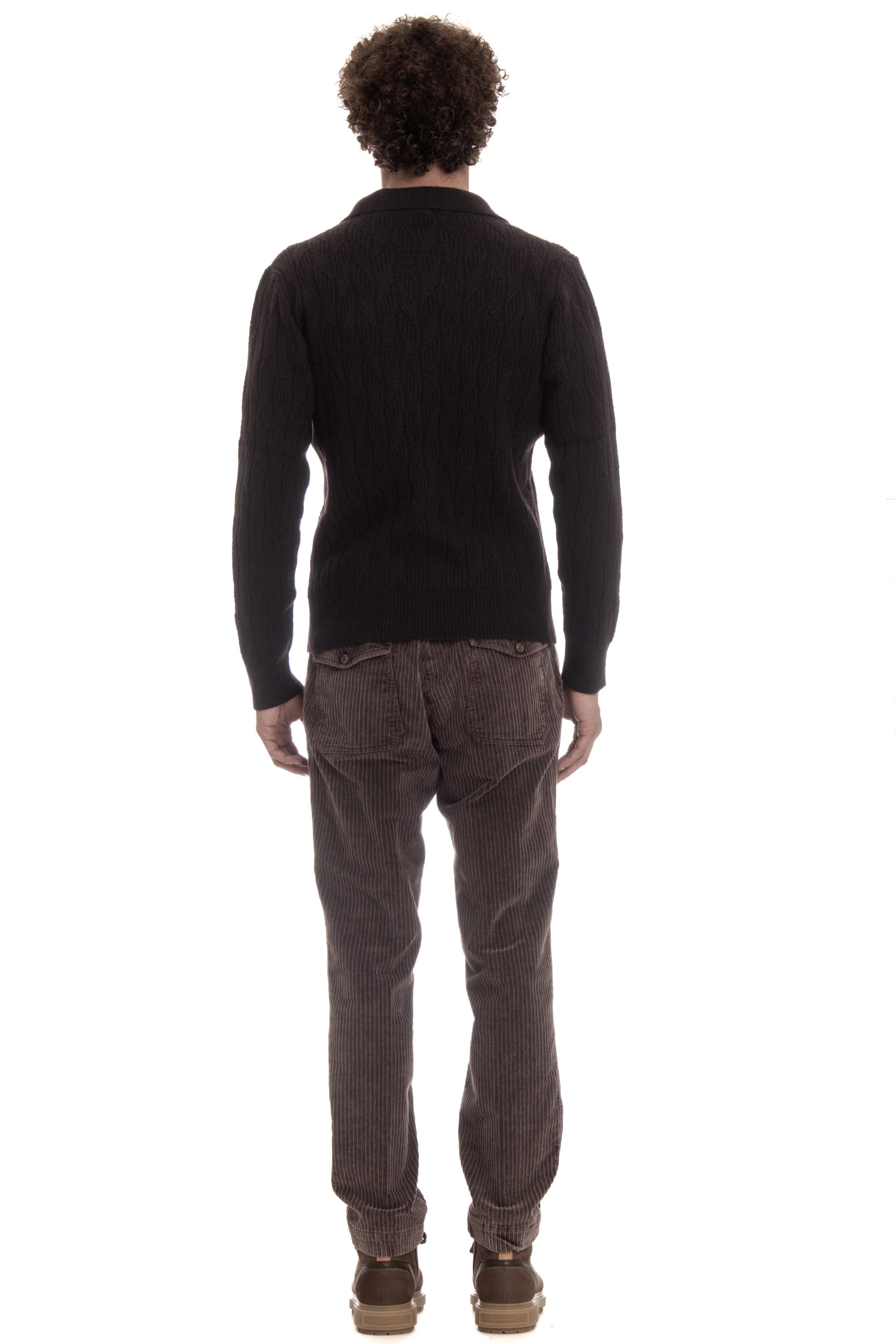 Drumohr Classic Mini Crewneck Sweater for Men - Image 3
