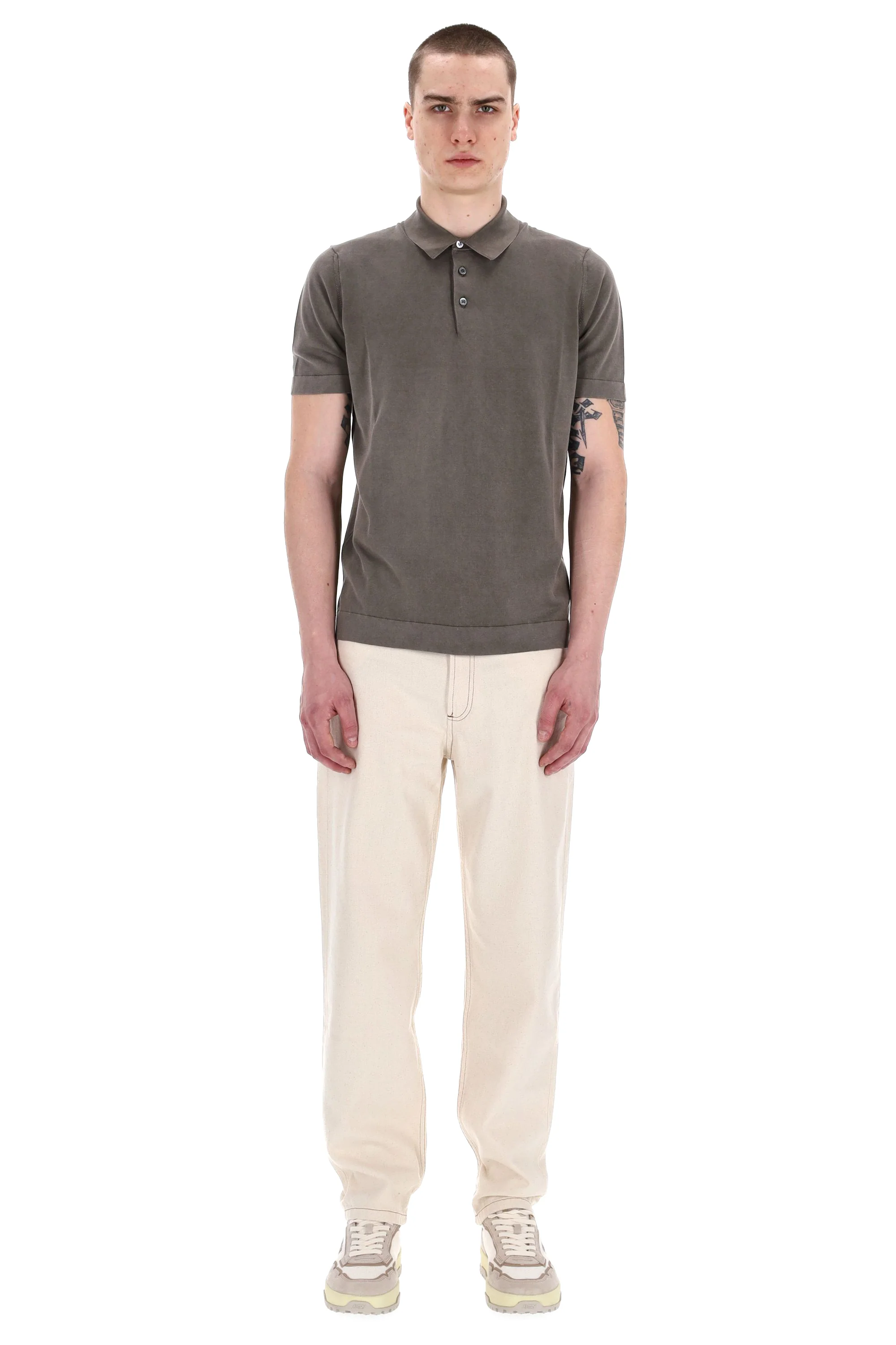 Drumohr Classic Mini Polo for Men