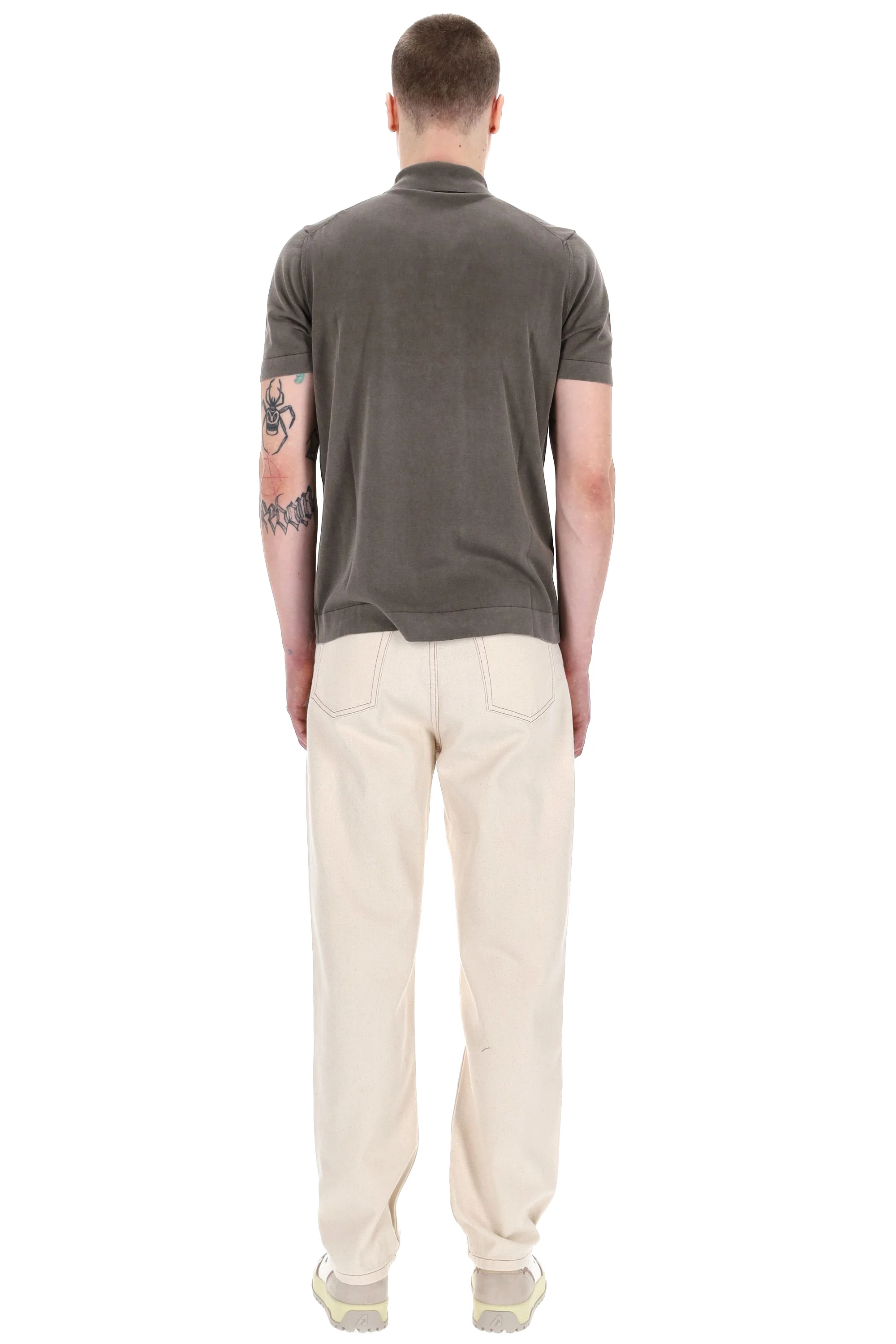 Drumohr Classic Mini Polo for Men - Image 3