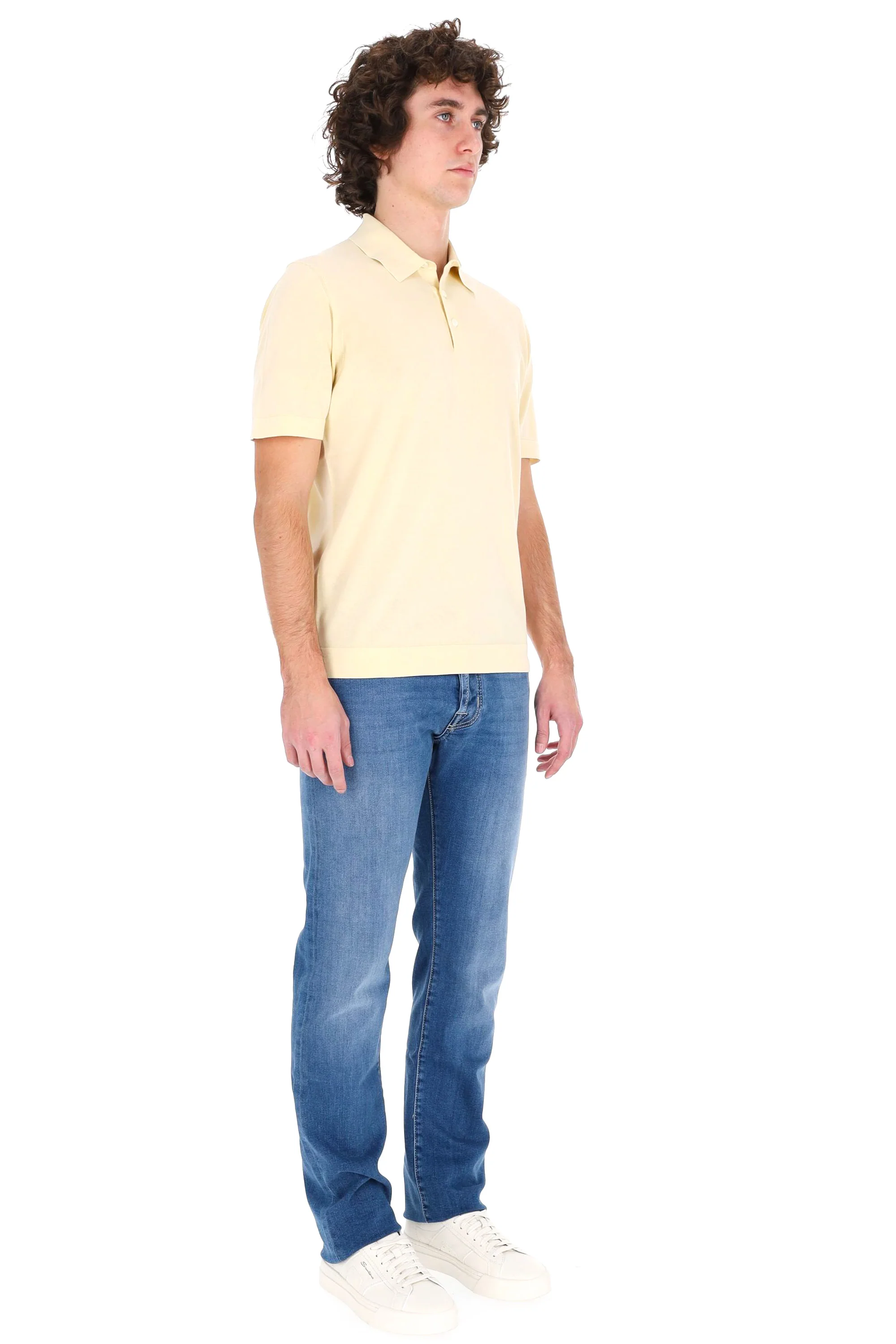 Drumohr Classic Mini Polo for Men - Image 2