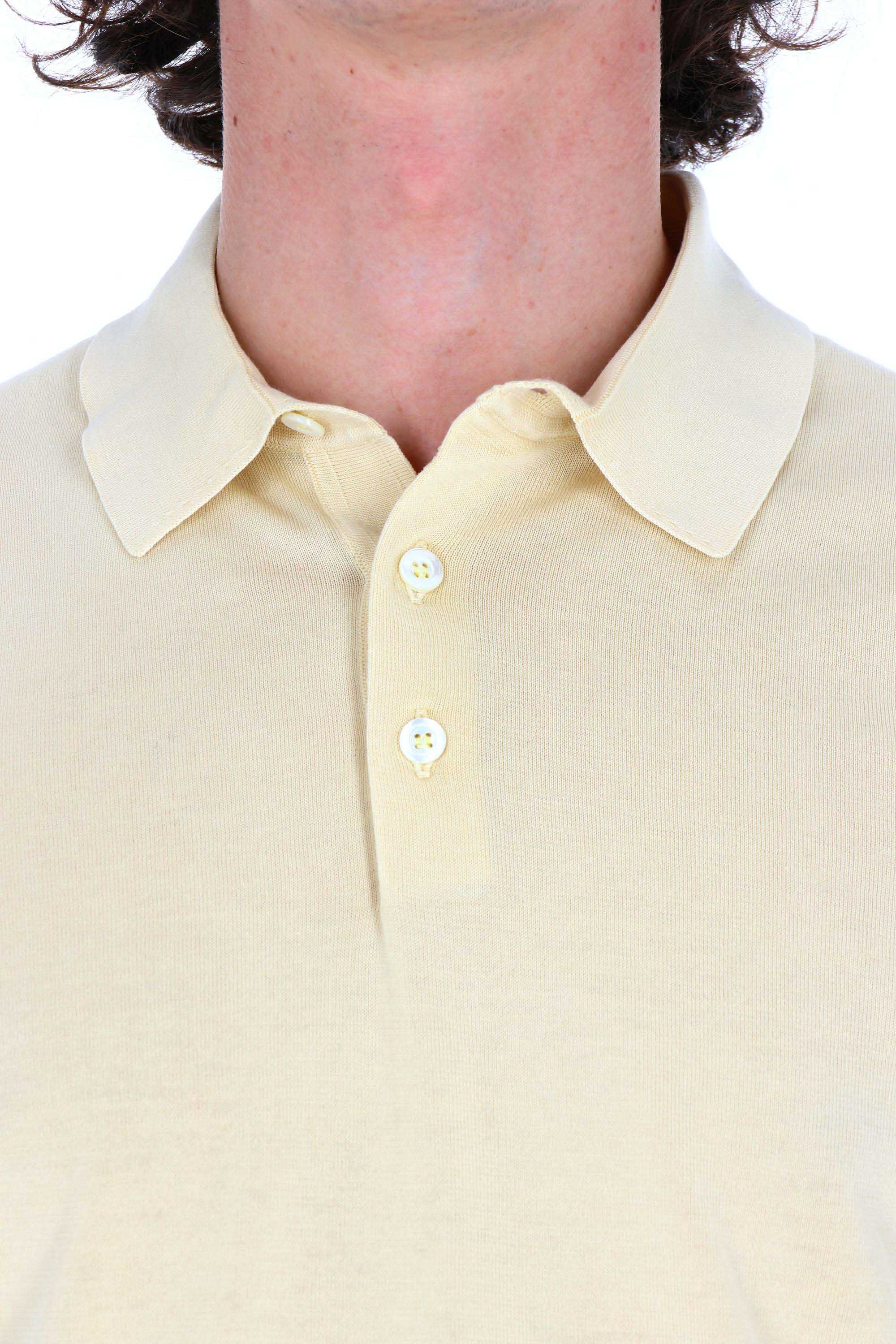 Drumohr Classic Mini Polo for Men - Image 4
