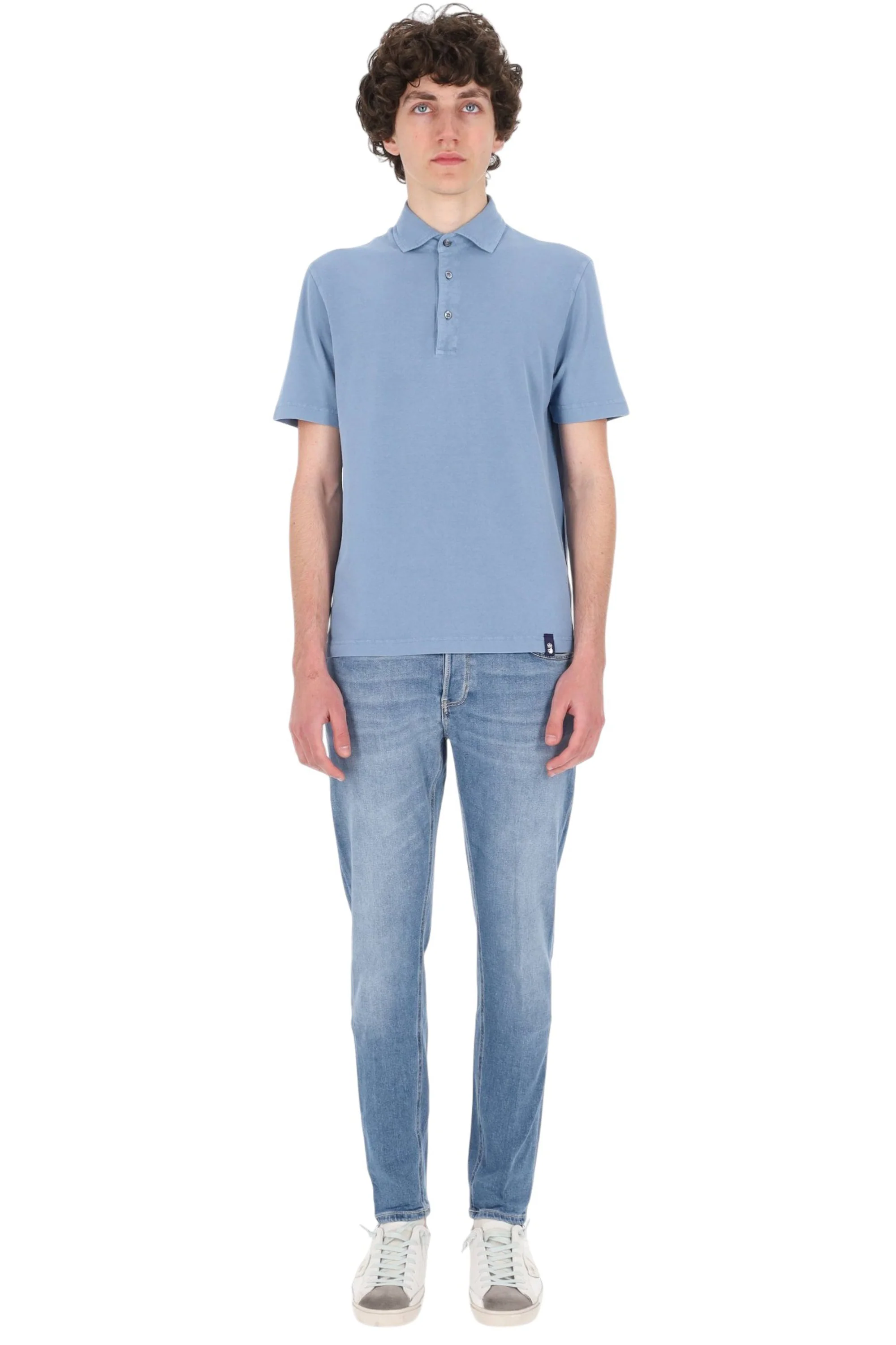 Drumohr Classic Mini Polo for Men - Image 2