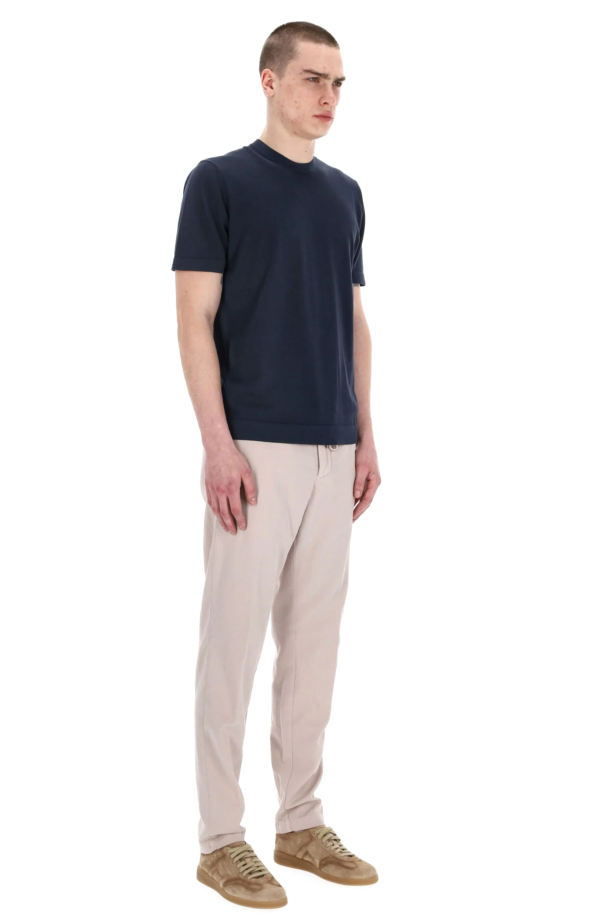 Drumohr Classic Mini Polo Shirt for Men - Image 2