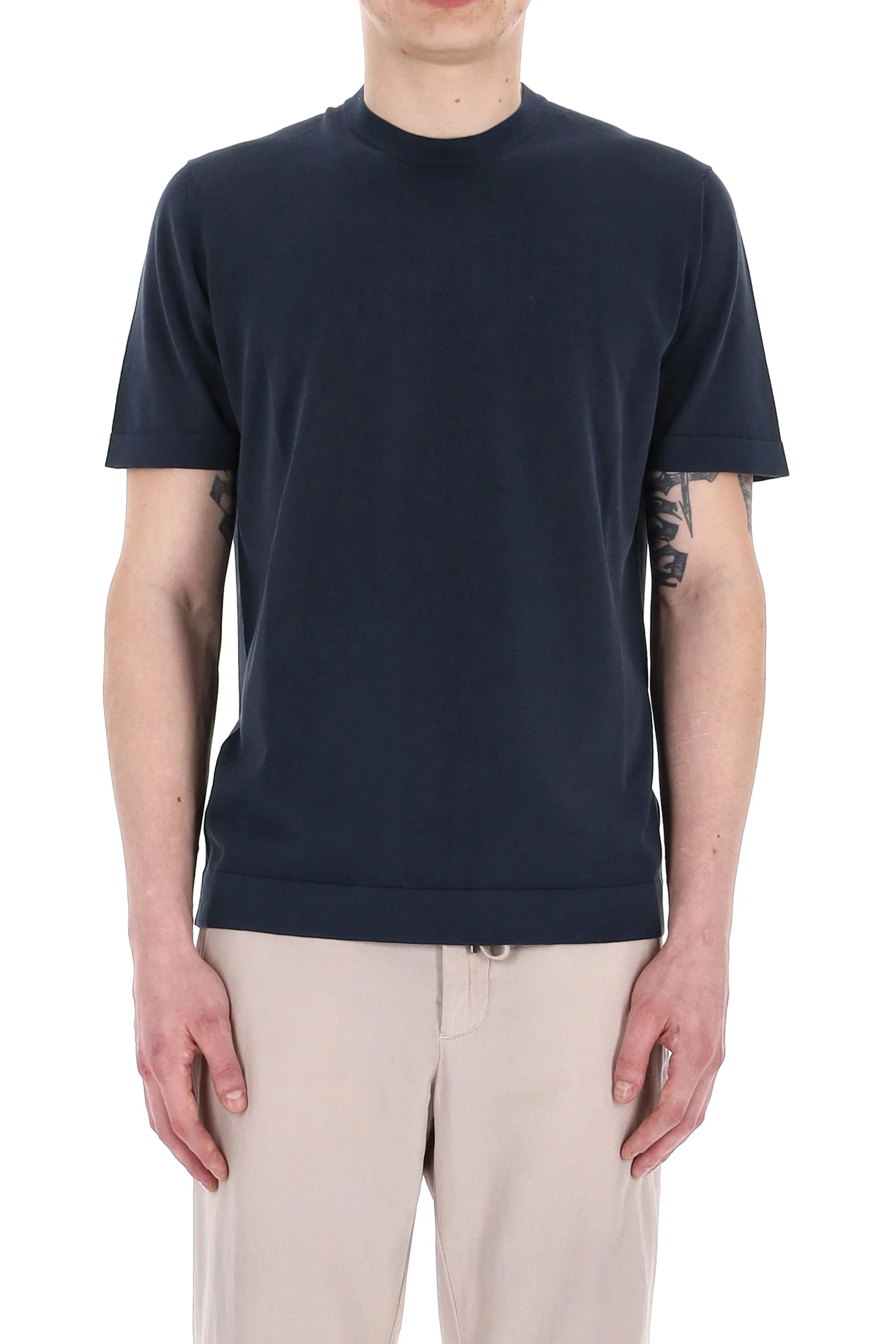 Drumohr Classic Mini Polo Shirt for Men - Image 3