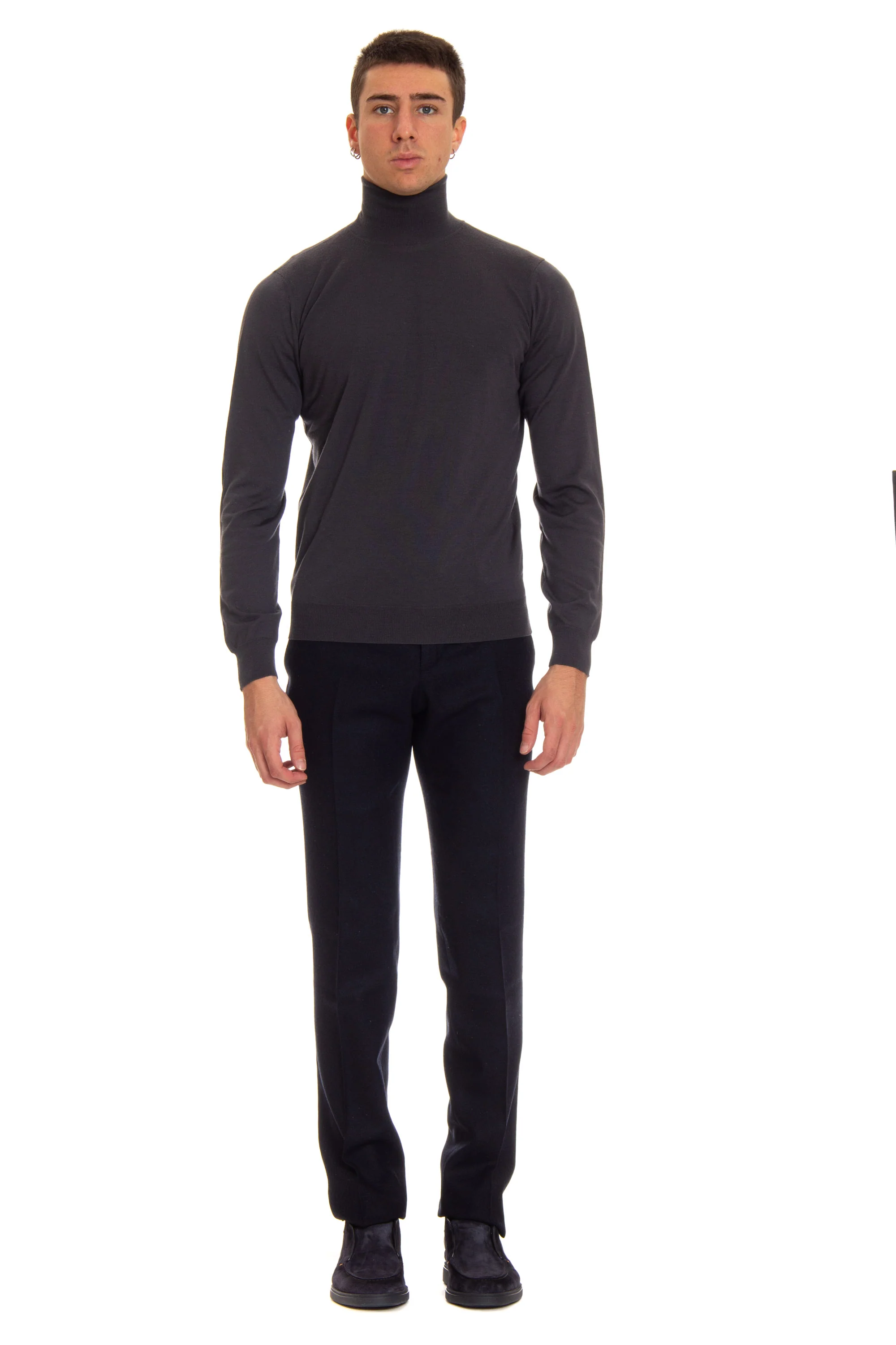 Drumohr Classic Soft Knit Sweater for Men