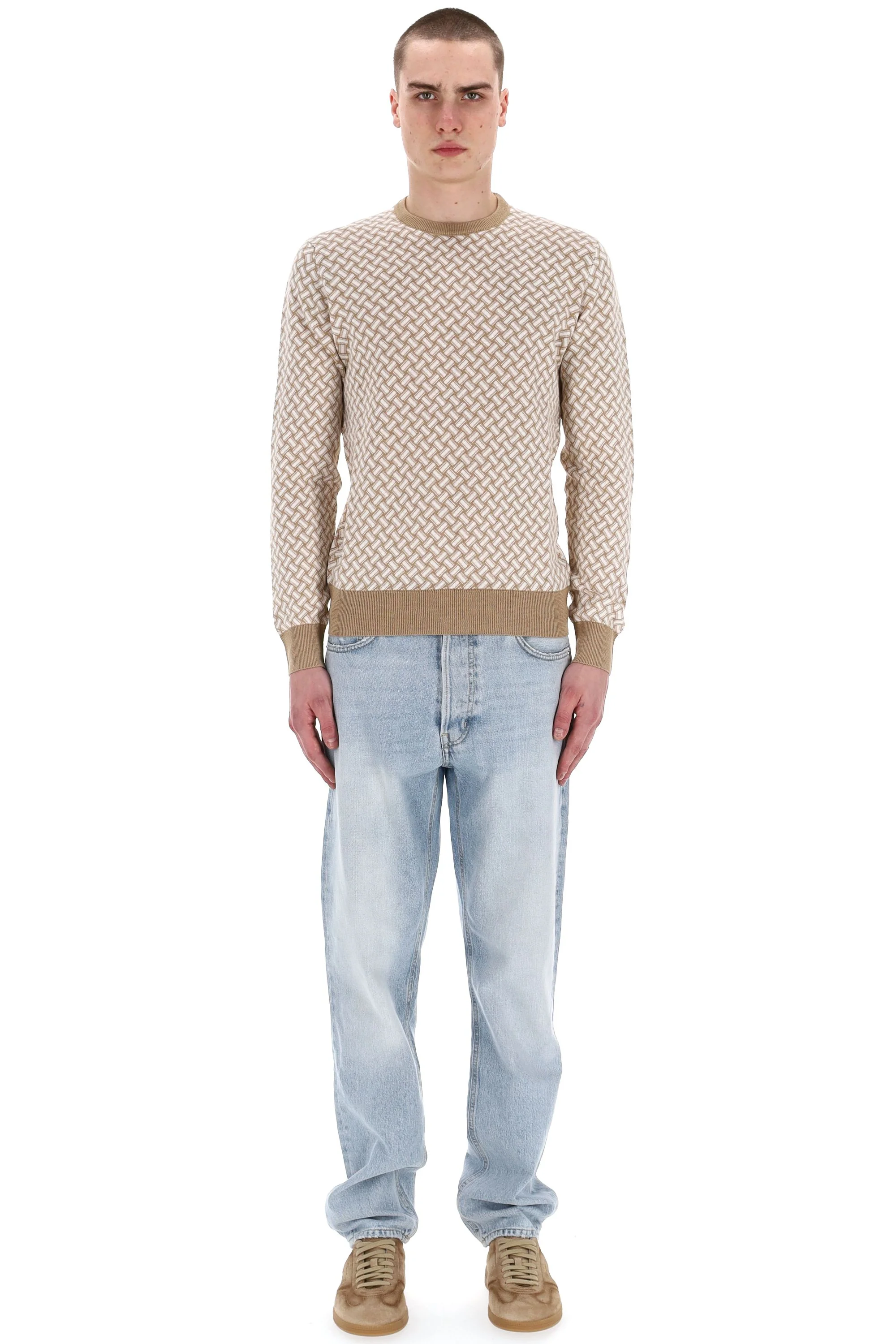 Drumohr Light and Natural Men's Sweater