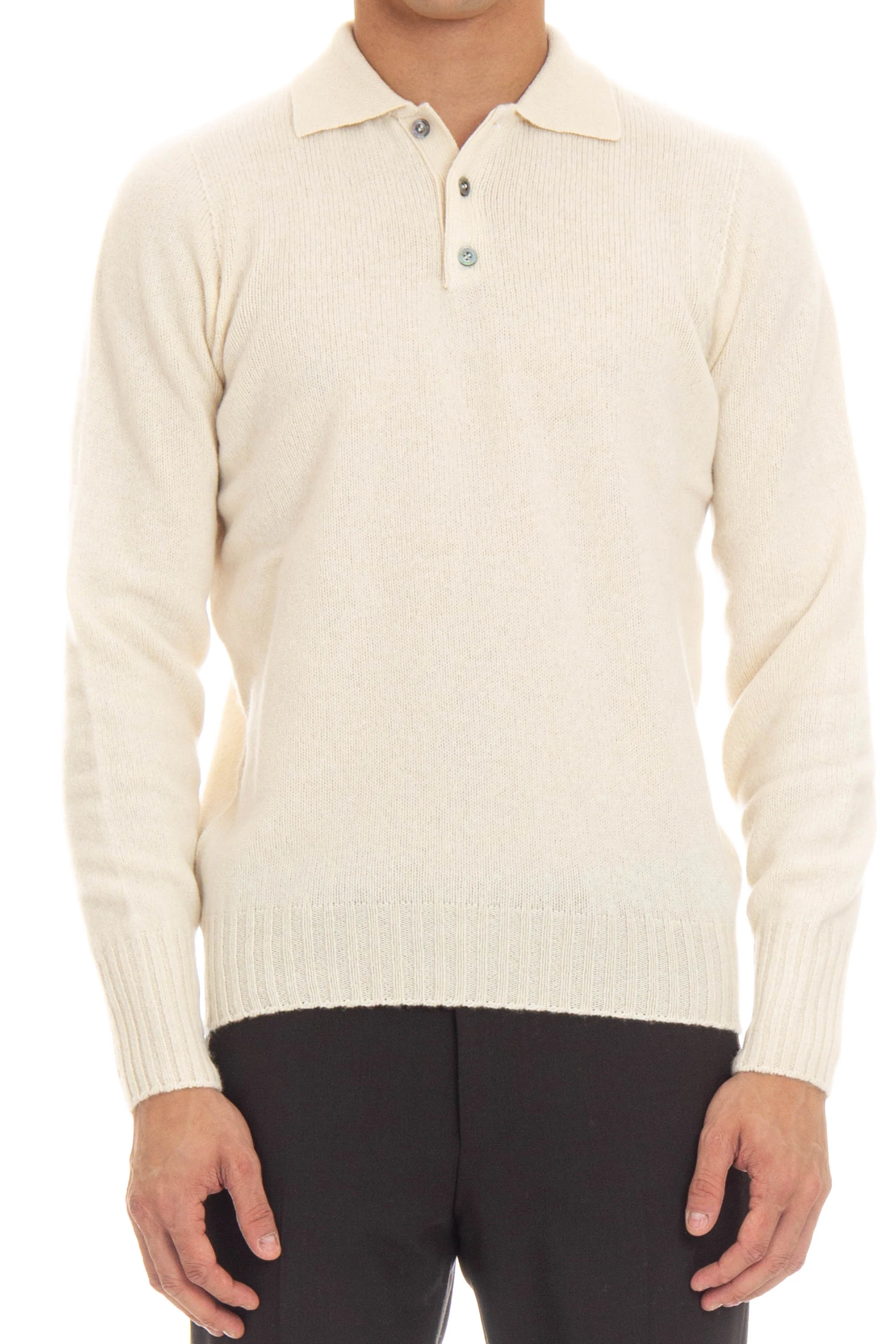 Drumohr Light and Natural Men's Sweater for FW24 - Image 4