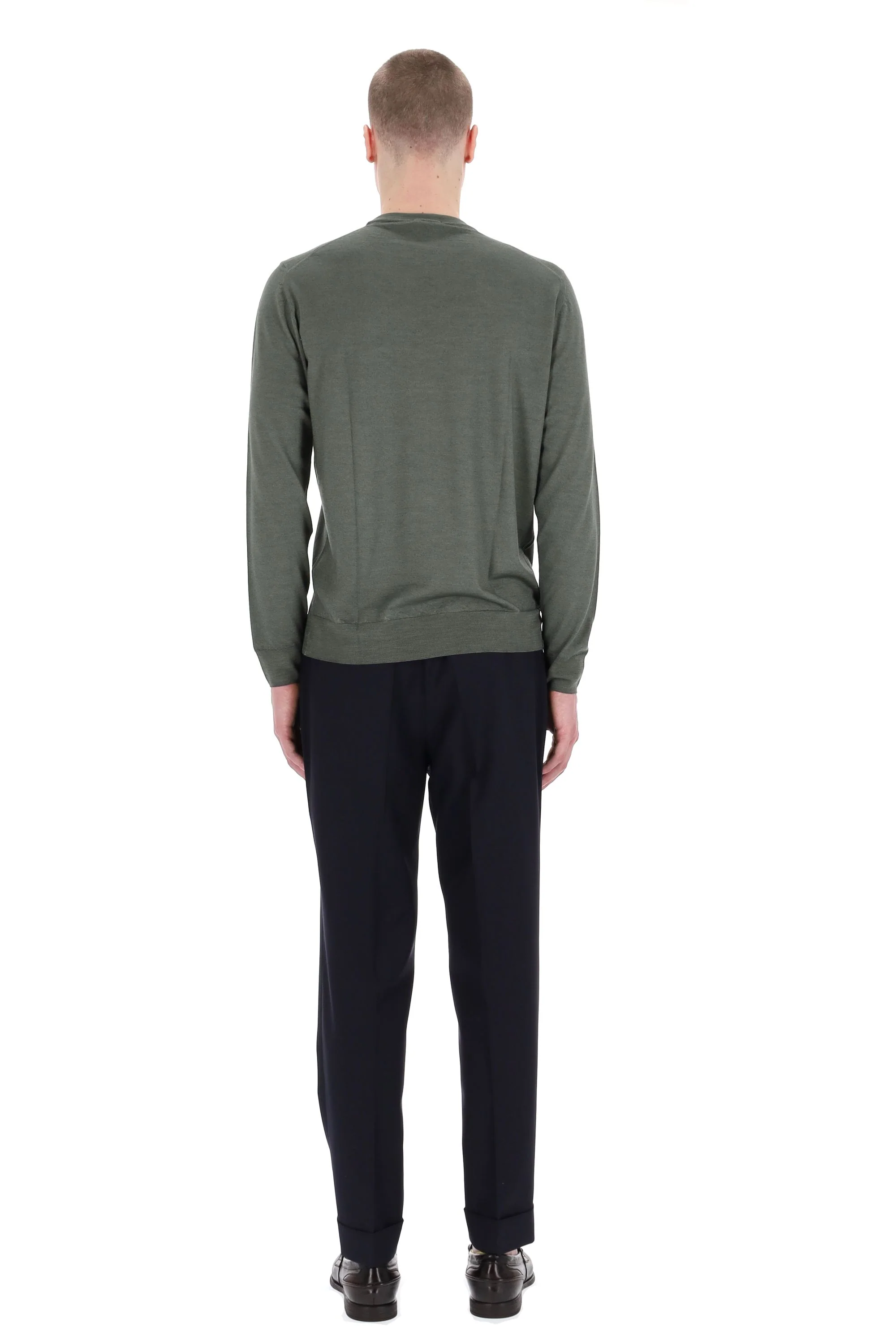 Drumohr Lightweight Mini Sweater for Men - P25 Collection - Image 4