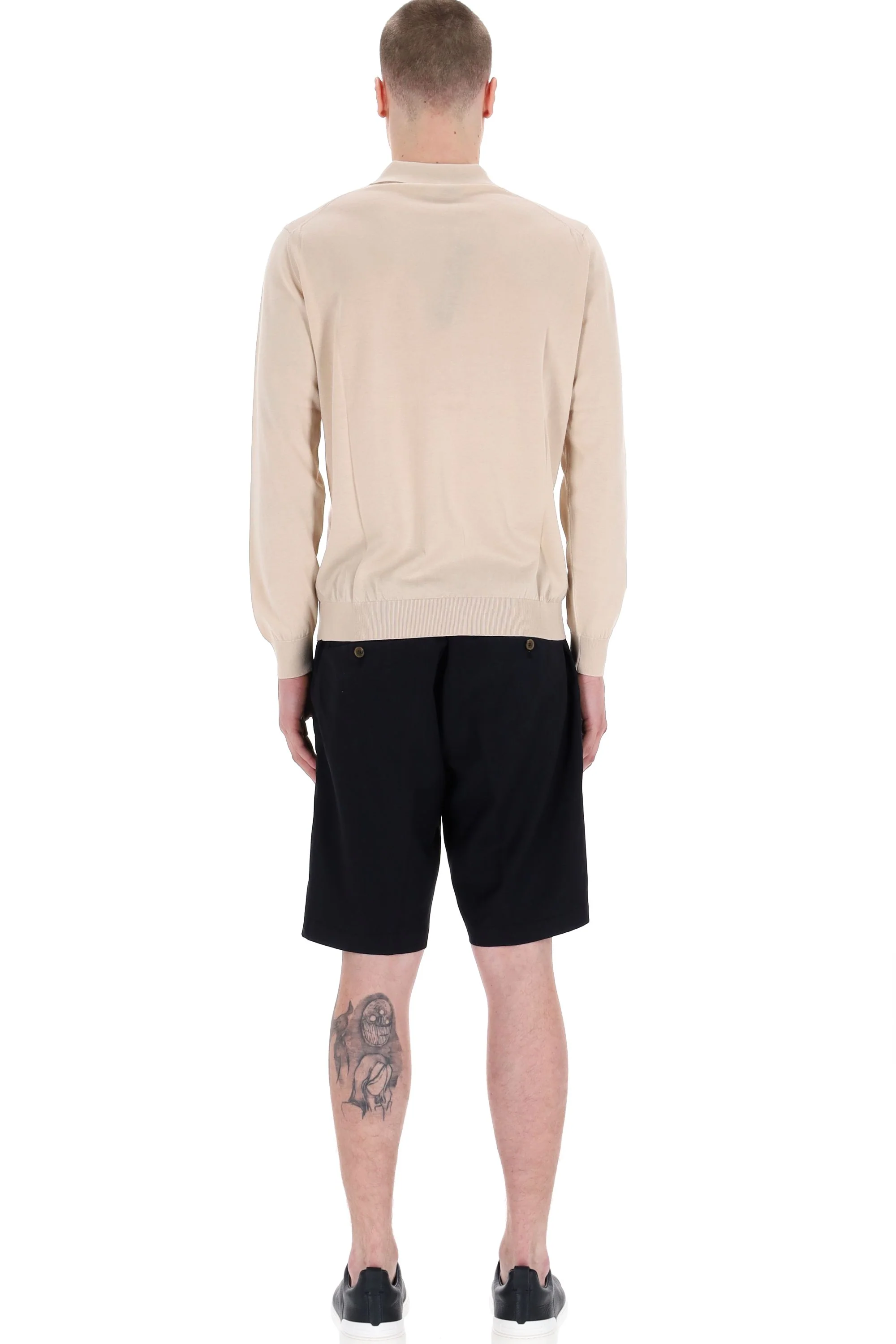 Drumohr Men's Classic Mini Polo Shirt - Image 4