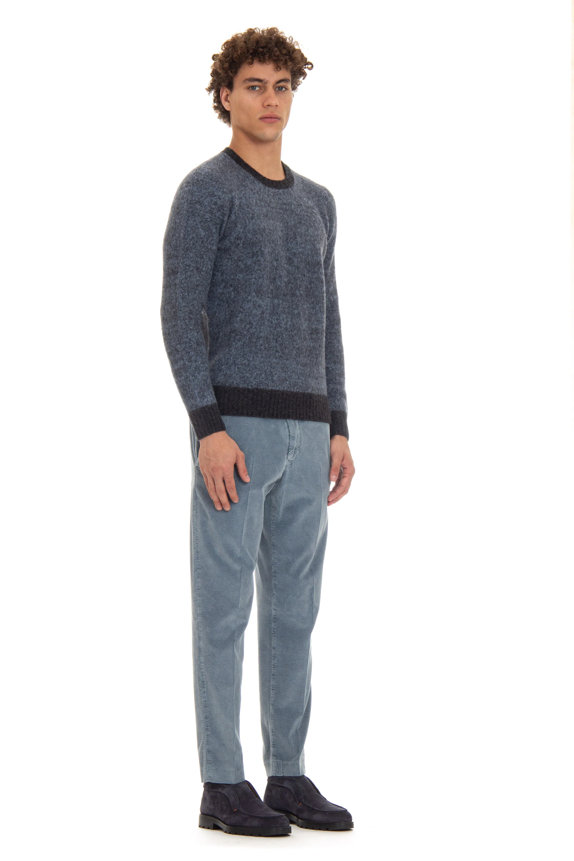 Drumohr Multicolor Men’s Sweater - Fall/Winter 2024 - Image 2