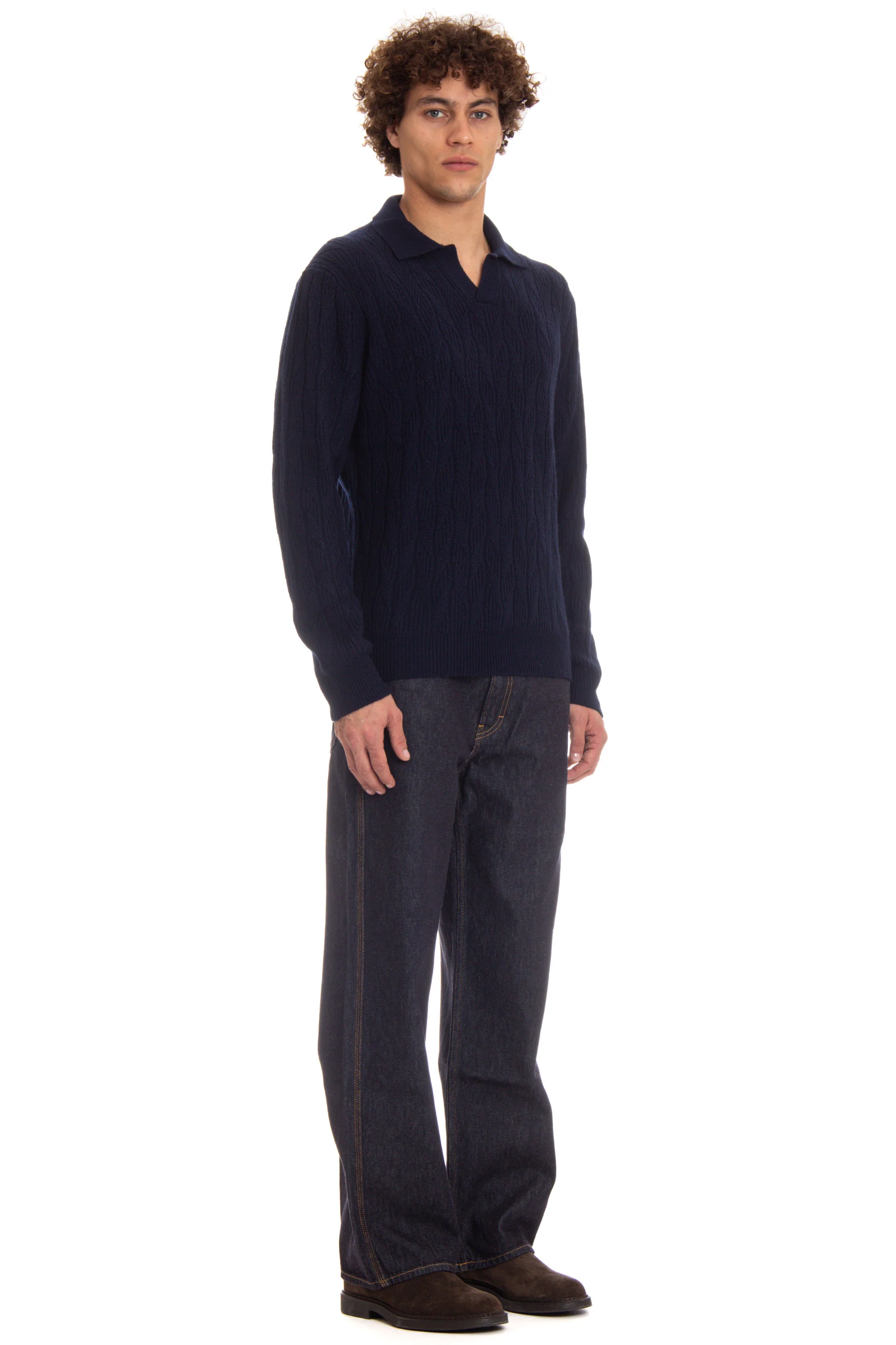 Drumohr Stylish Knitted Sweater for Men - Fall/Winter Collection - Image 2