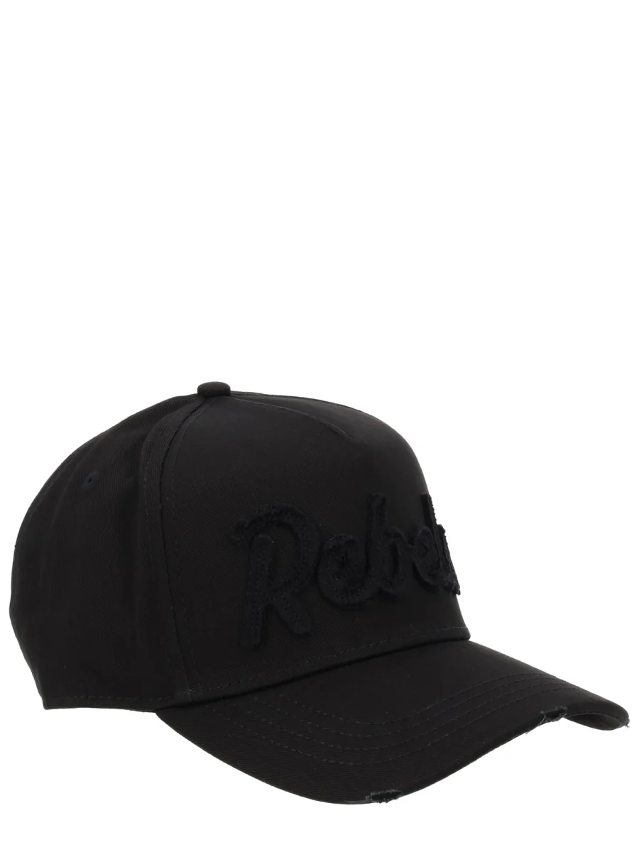 DSQUARED Appliqué-detail Baseball Cap - Image 5