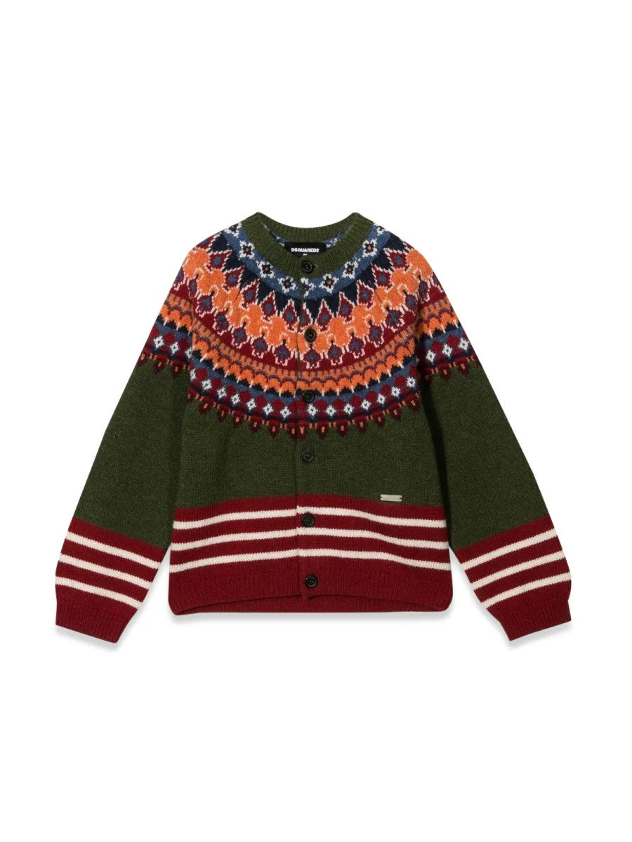 DSQUARED Cardigan with Buttons