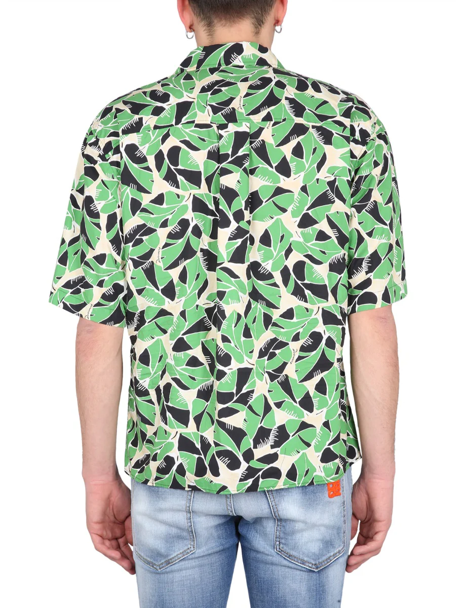 Dsquared Classic Bowling Collar Shirt for Men - Image 3