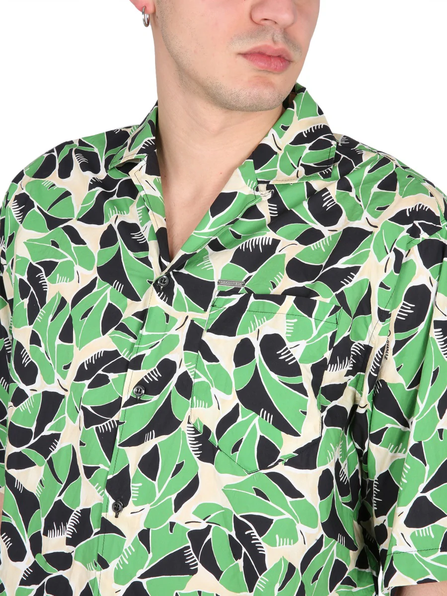 Dsquared Classic Bowling Collar Shirt for Men - Image 4