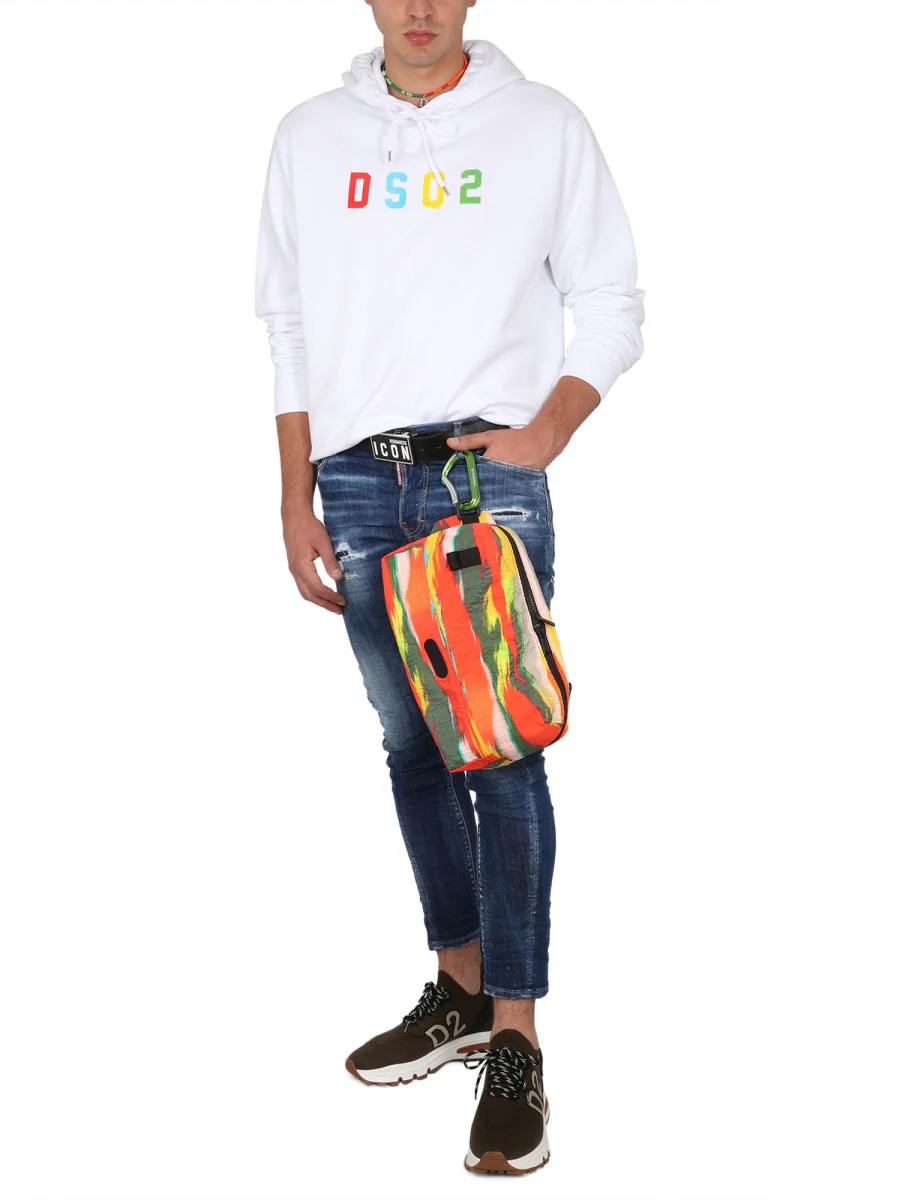 DSQUARED Cool Fit Cotton Hoodie - Image 2