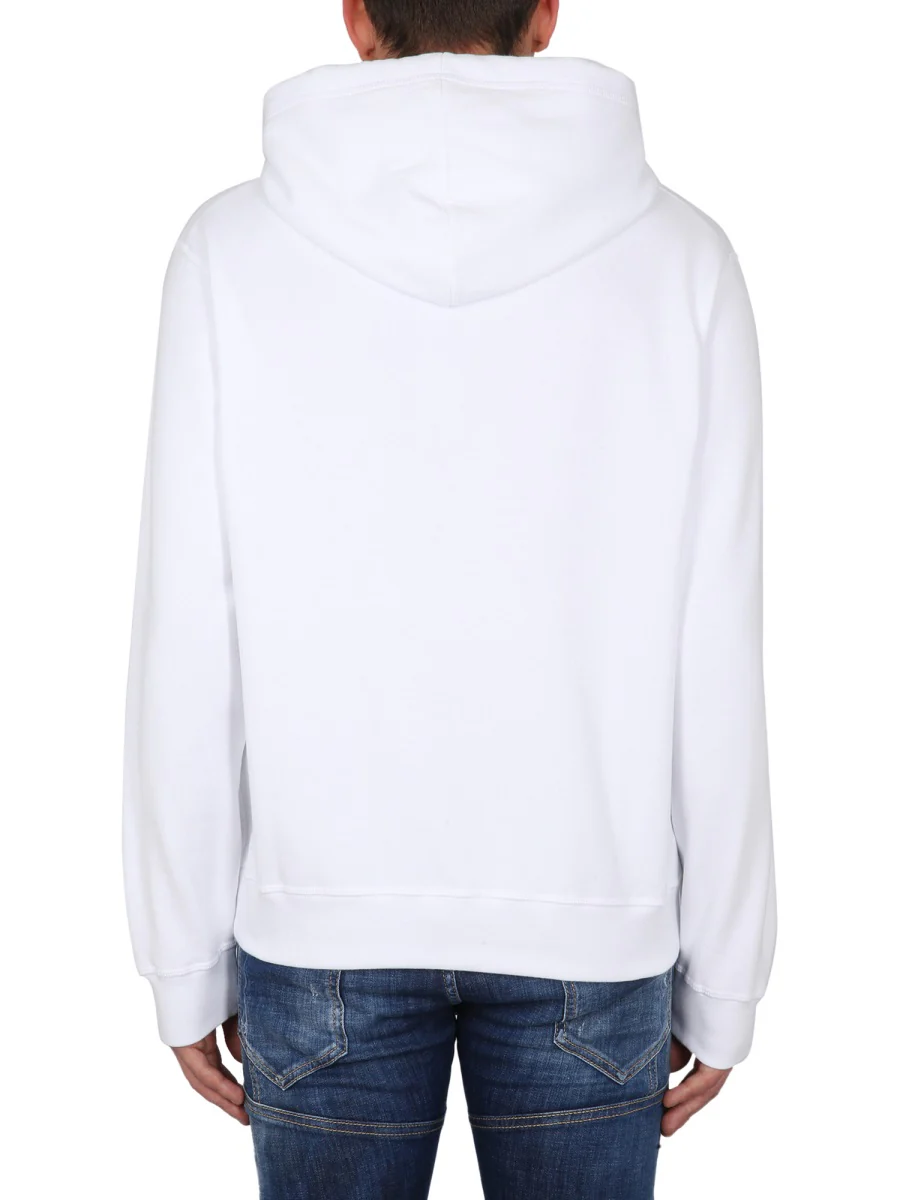 DSQUARED Cool Fit Cotton Hoodie - Image 4