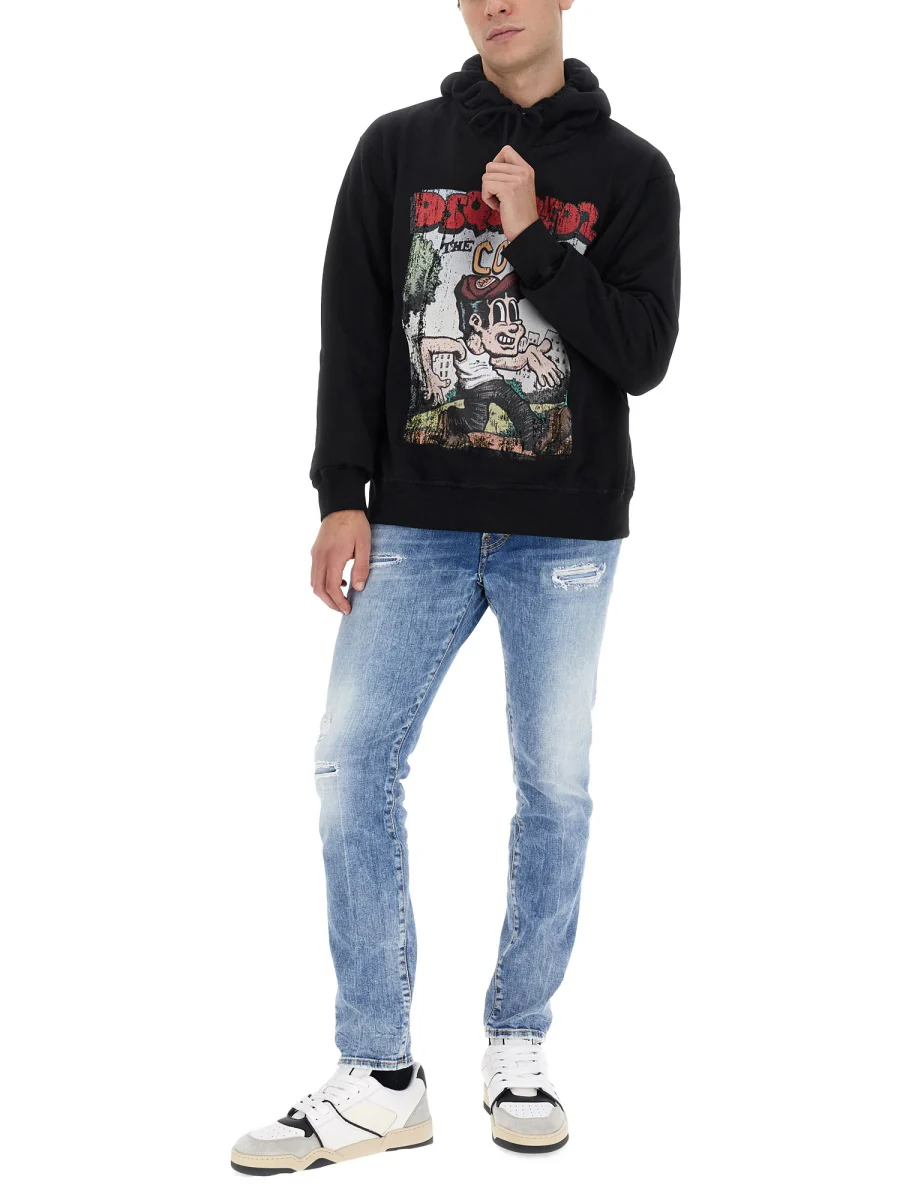 DSQUARED D2 Cool Hoodie - Image 2