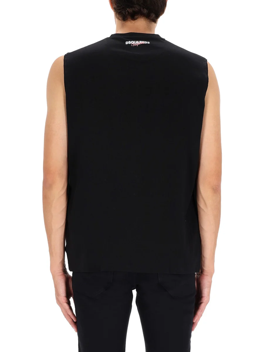 Dsquared Essential Cotton T-Shirt for Men - FW25 - Image 6