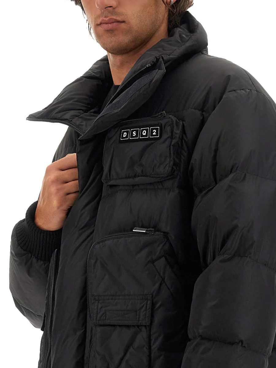 DSQUARED FISHERMAN PUFFER JACKET - Image 4