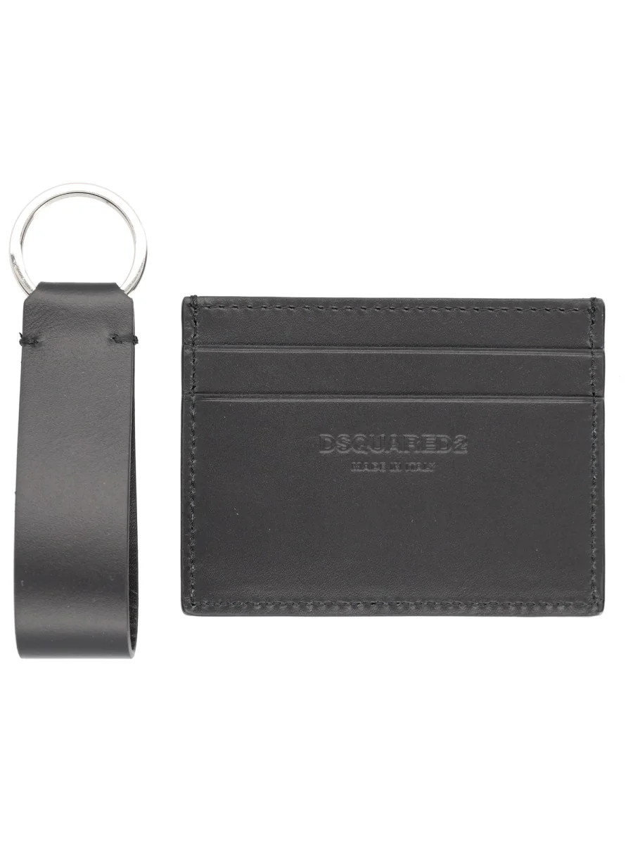 DSQUARED Gift Box - Credit Card Holder and Keyring - Image 2