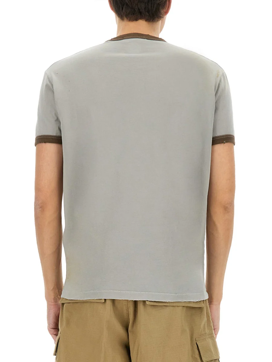 Dsquared Graphic Print T-Shirt for Men - Image 7