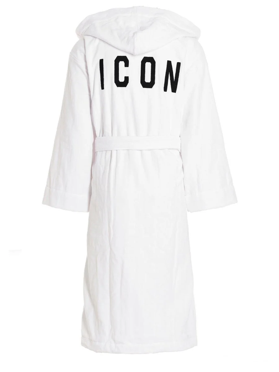 DSQUARED Icon Bathrobe - Image 2
