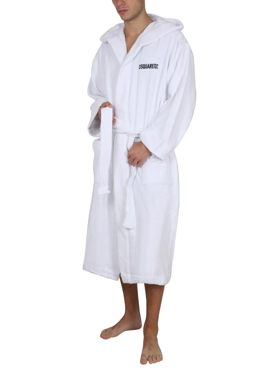 DSQUARED Icon Bathrobe - Image 5
