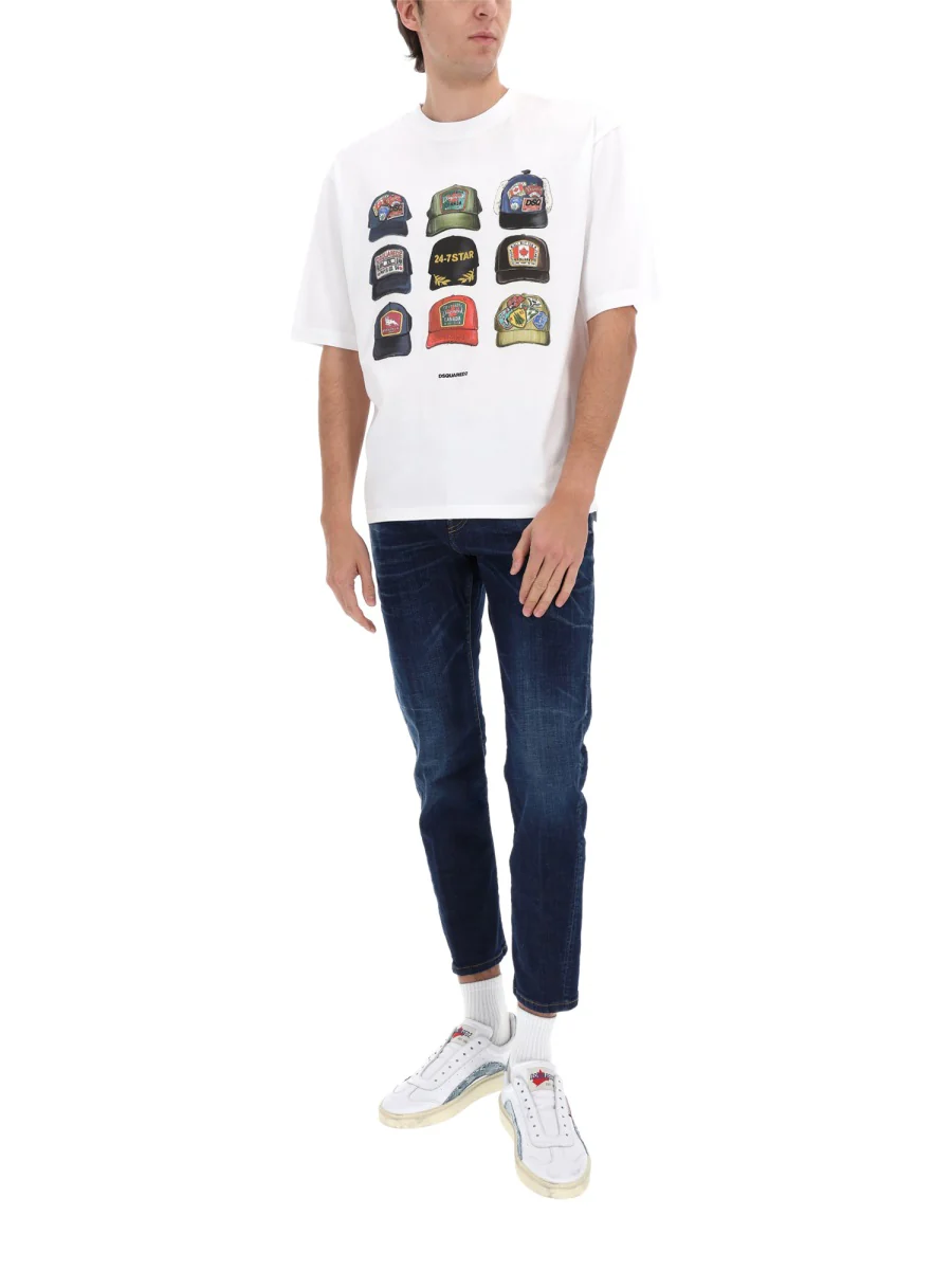 DSQUARED Logo-patch Jeans - Image 3